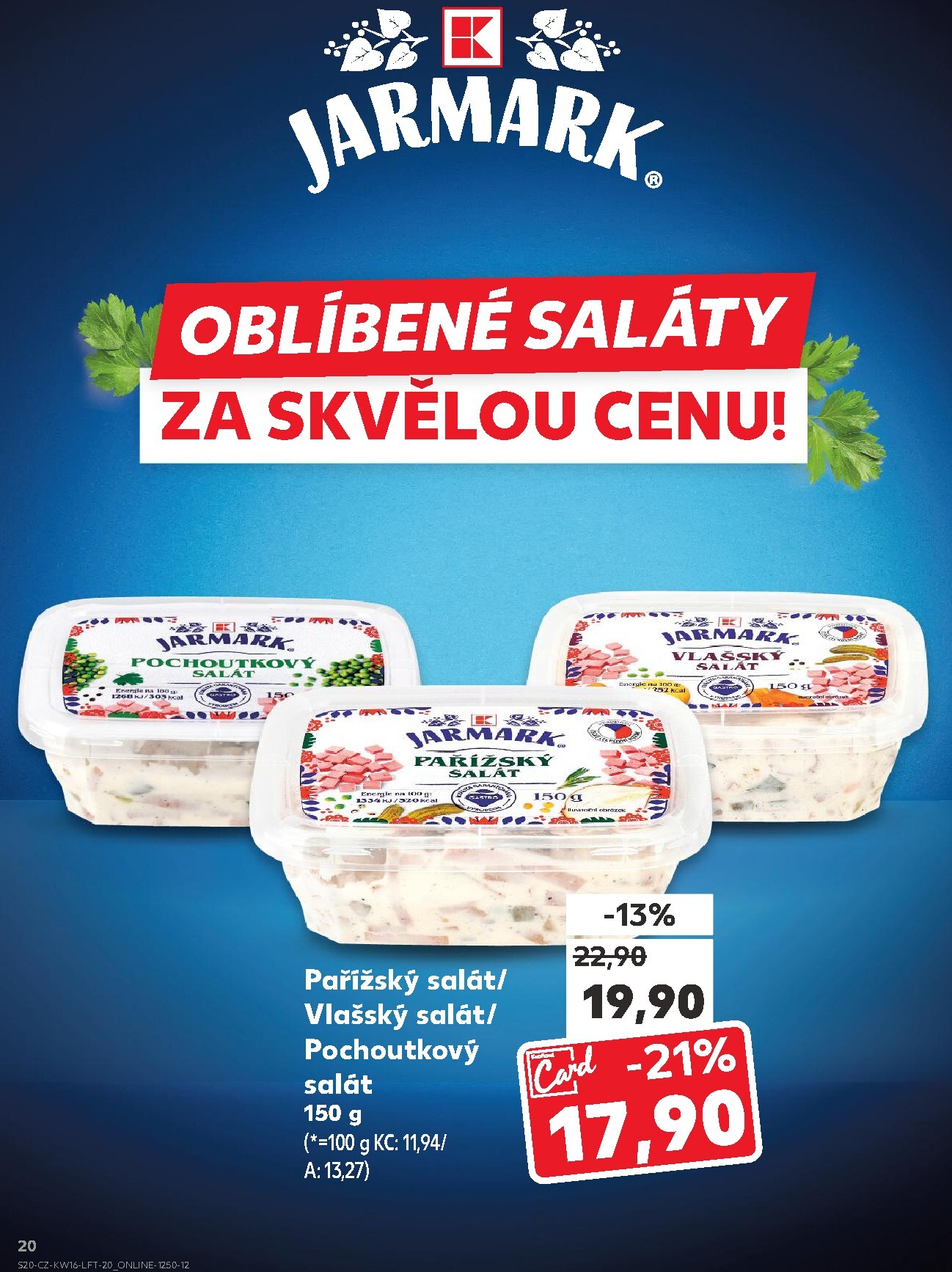 kaufland - Kaufland - Praha 4 leták na příští týden od středy 15.04.2026 do úterý 21.04.2026 - page: 20