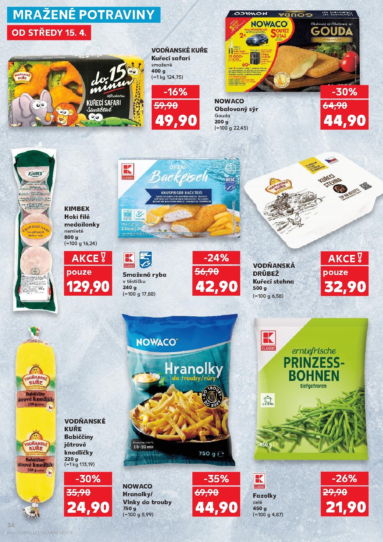 kaufland - Kaufland - Ostrava leták na příští týden od středy 15.04.2026 do úterý 21.04.2026 - page: 36