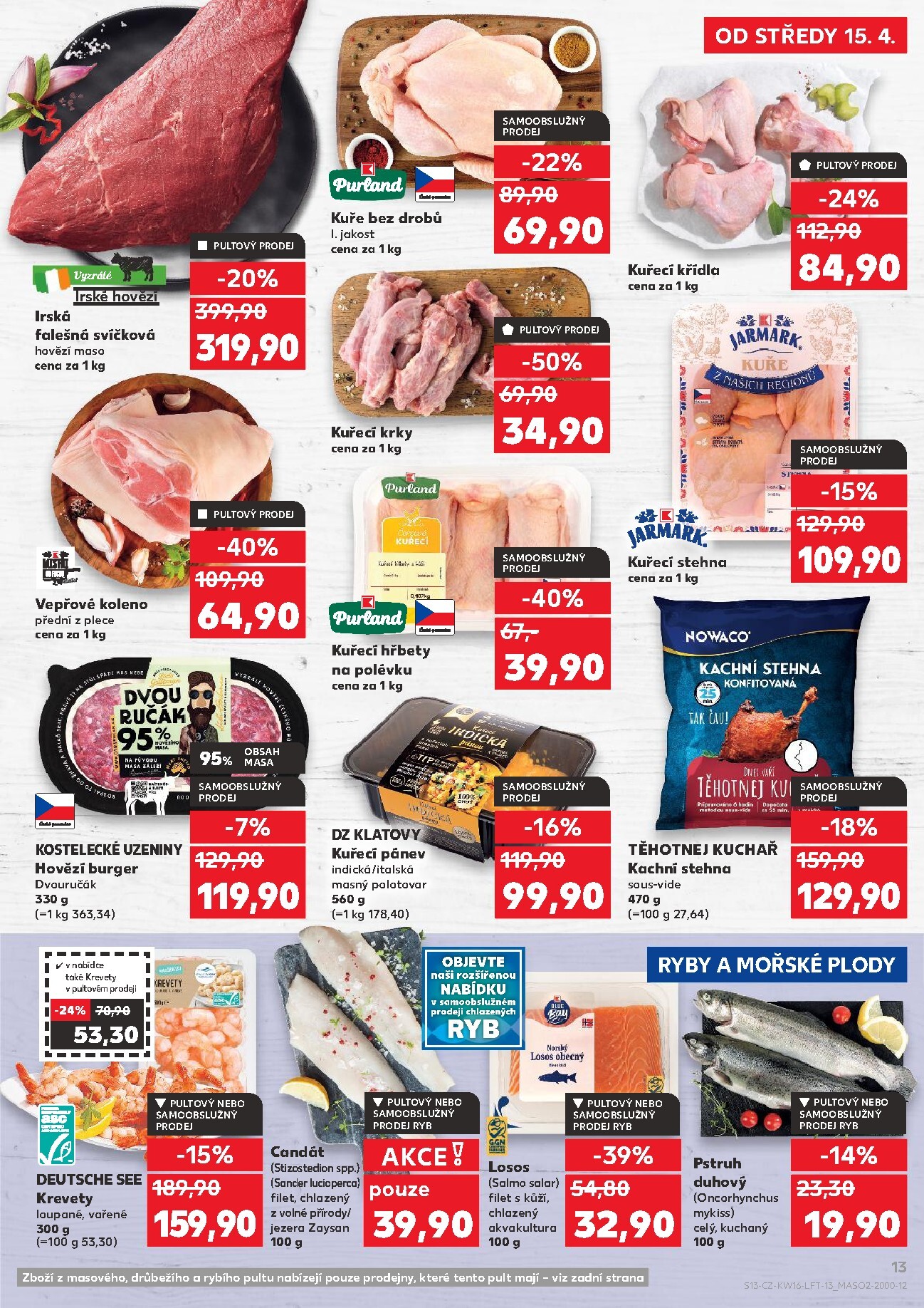 kaufland - Kaufland - Ostrava leták na příští týden od středy 15.04.2026 do úterý 21.04.2026 - page: 13