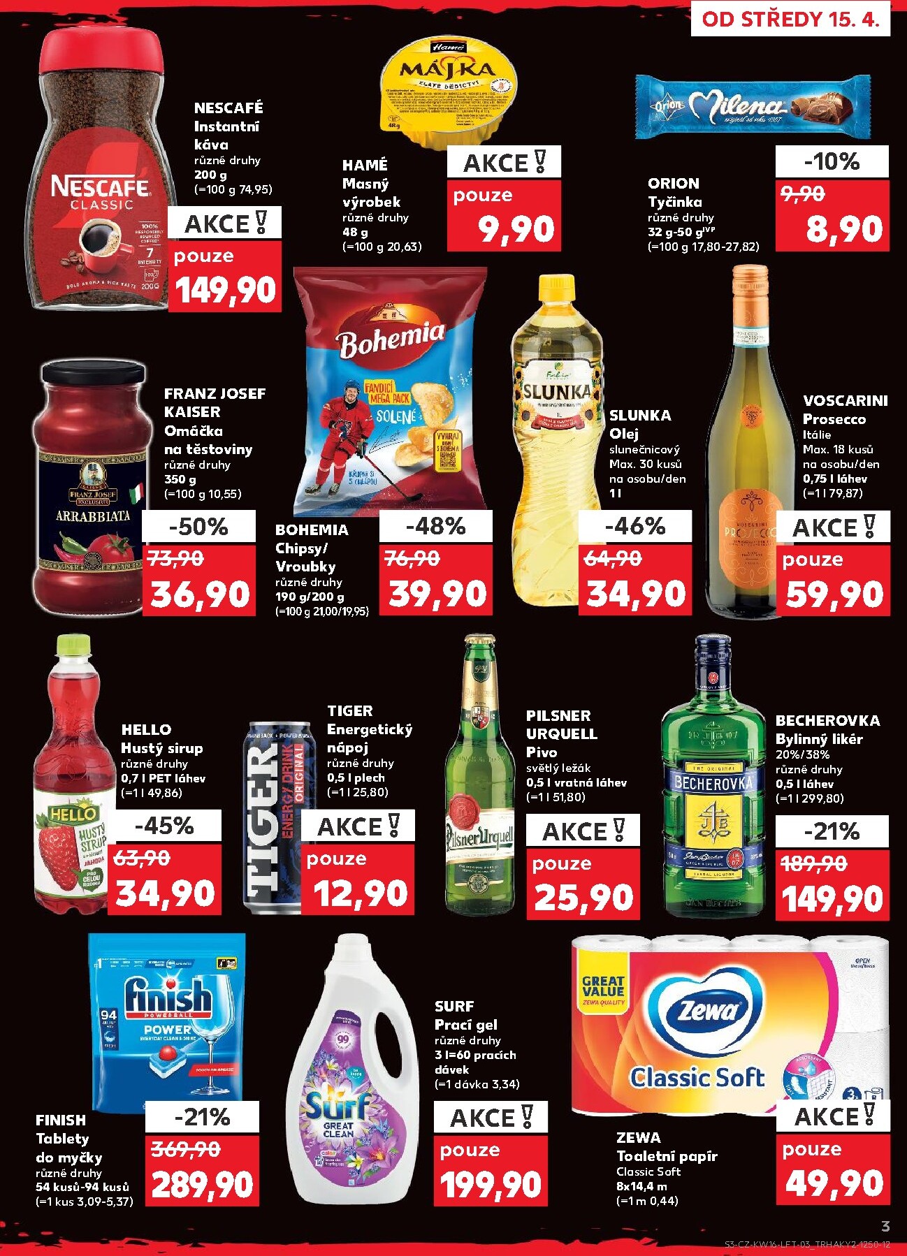 kaufland - Kaufland - Kolín leták na příští týden od středy 15.04.2026 do úterý 21.04.2026 - page: 3