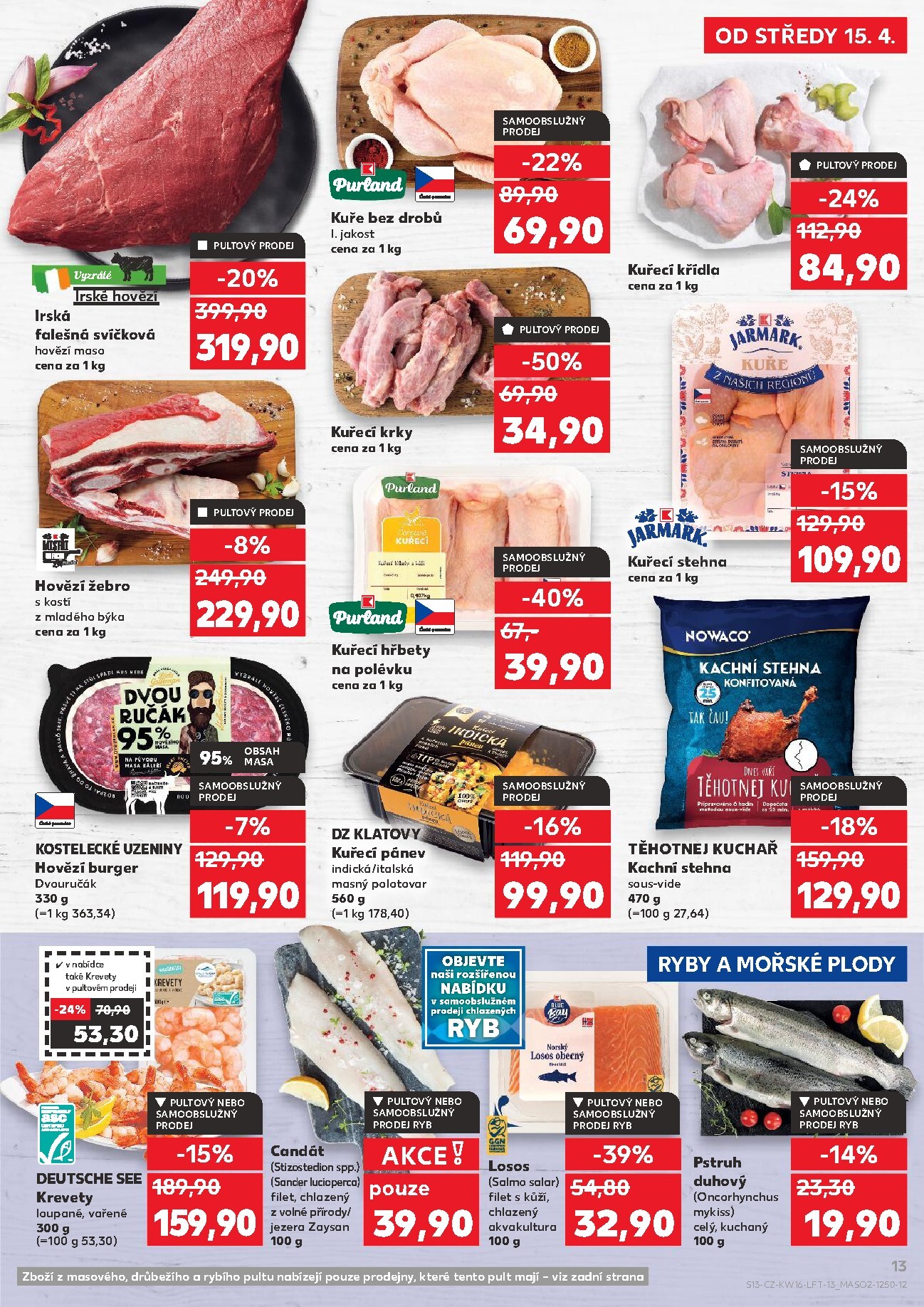 kaufland - Kaufland - Kolín leták na příští týden od středy 15.04.2026 do úterý 21.04.2026 - page: 13