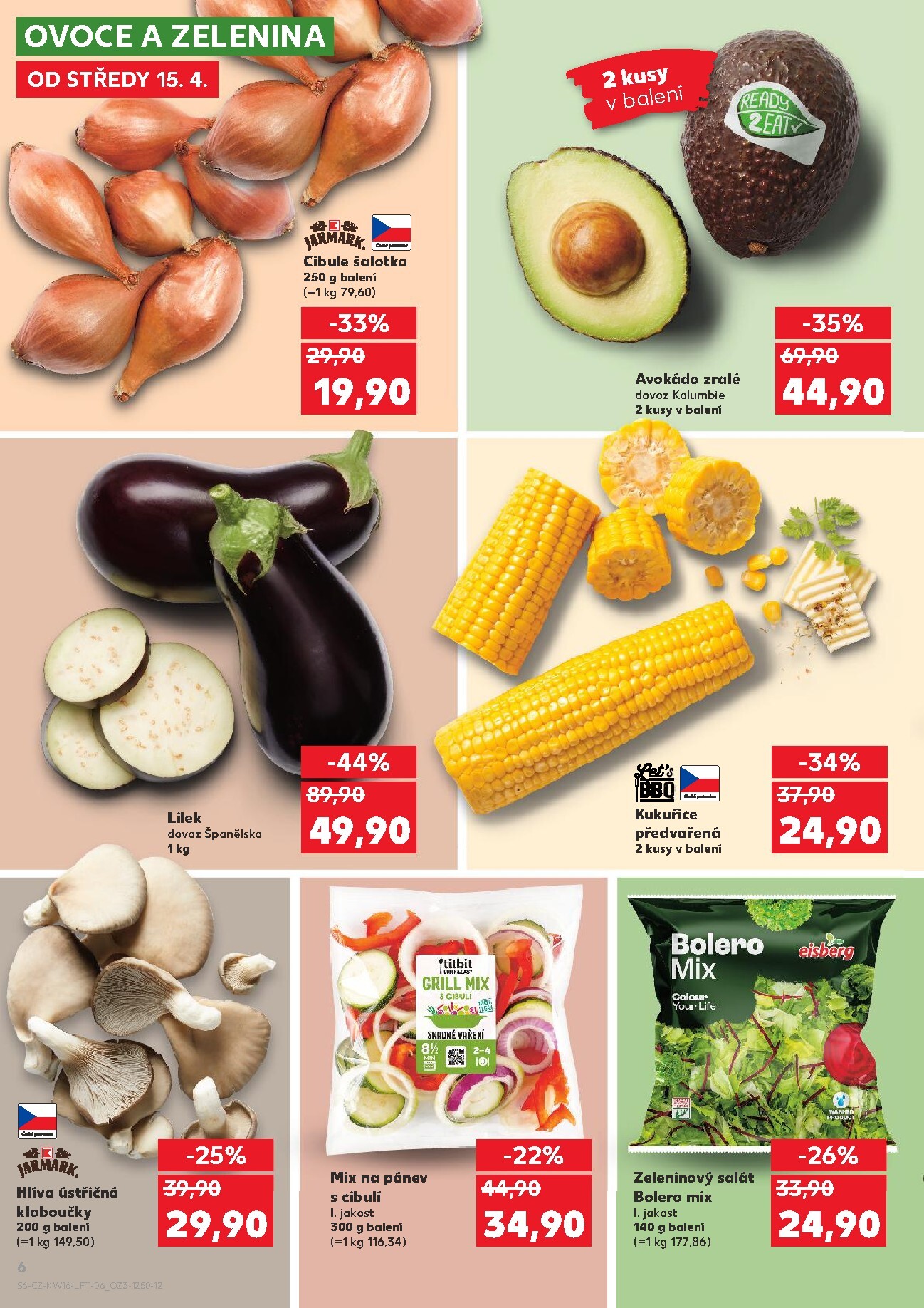 kaufland - Kaufland - Kolín leták na příští týden od středy 15.04.2026 do úterý 21.04.2026 - page: 6