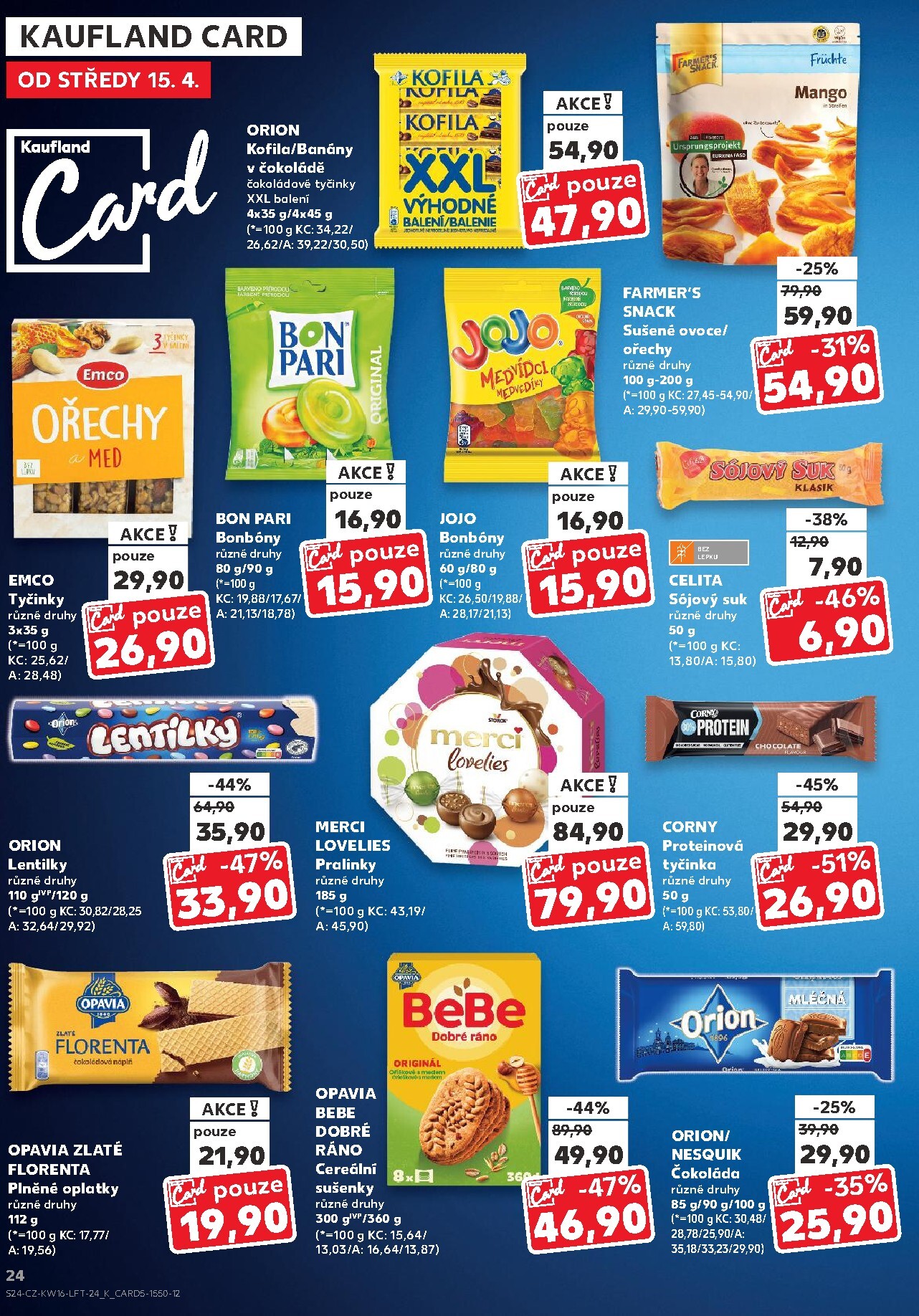 kaufland - Kaufland - Kolín leták na příští týden od středy 15.04.2026 do úterý 21.04.2026 - page: 24