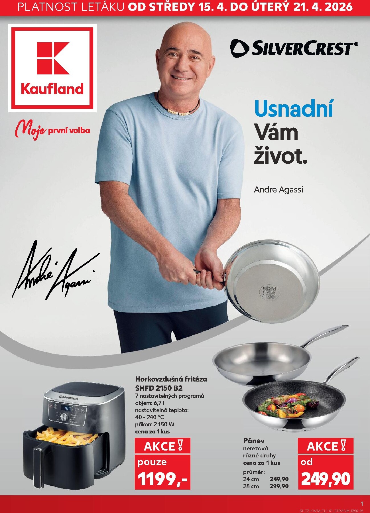 kaufland - Kaufland leták na příští týden od středy 15.04.2026 do úterý 21.04.2026