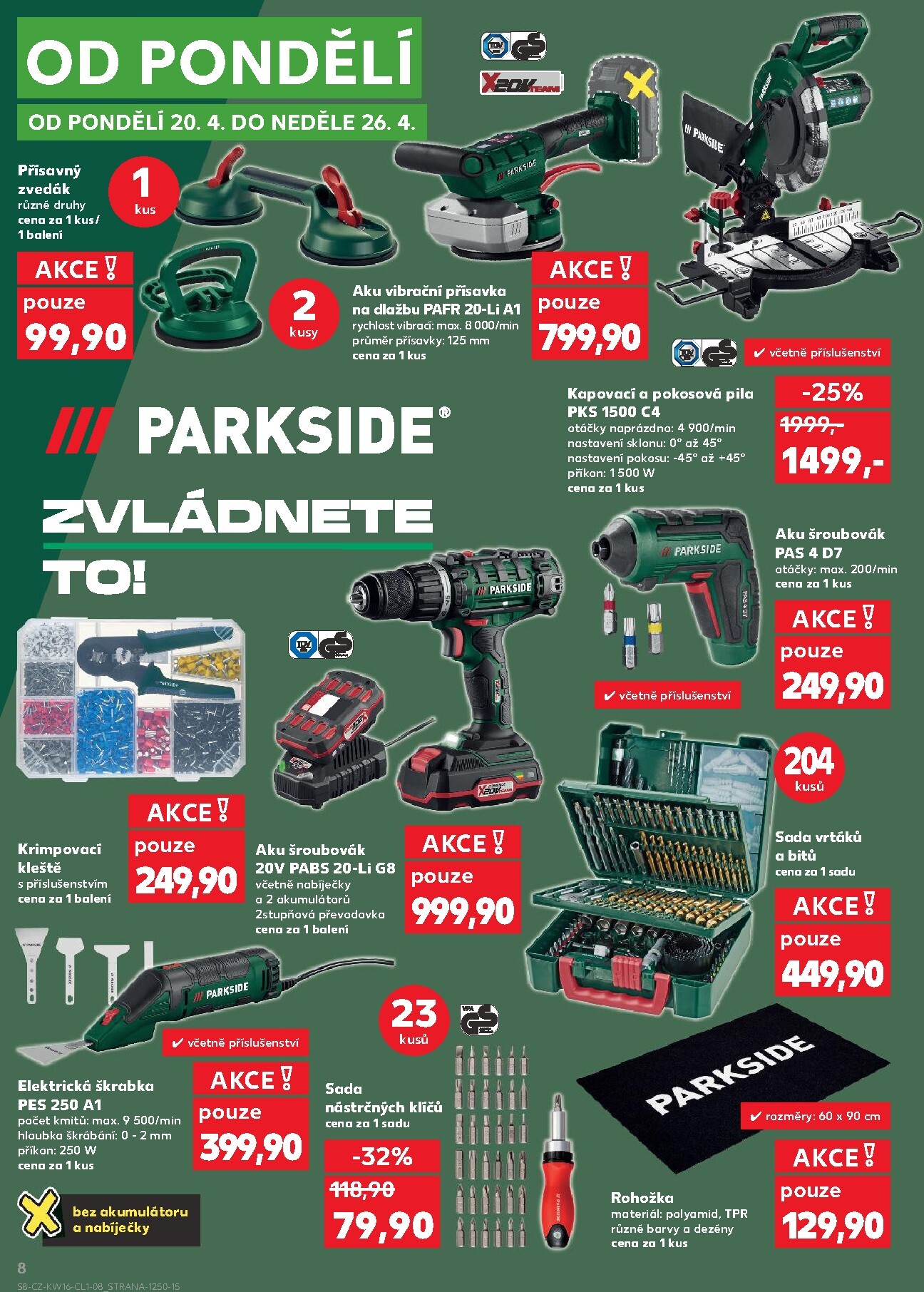 kaufland - Kaufland leták na příští týden od středy 15.04.2026 do úterý 21.04.2026 - page: 8