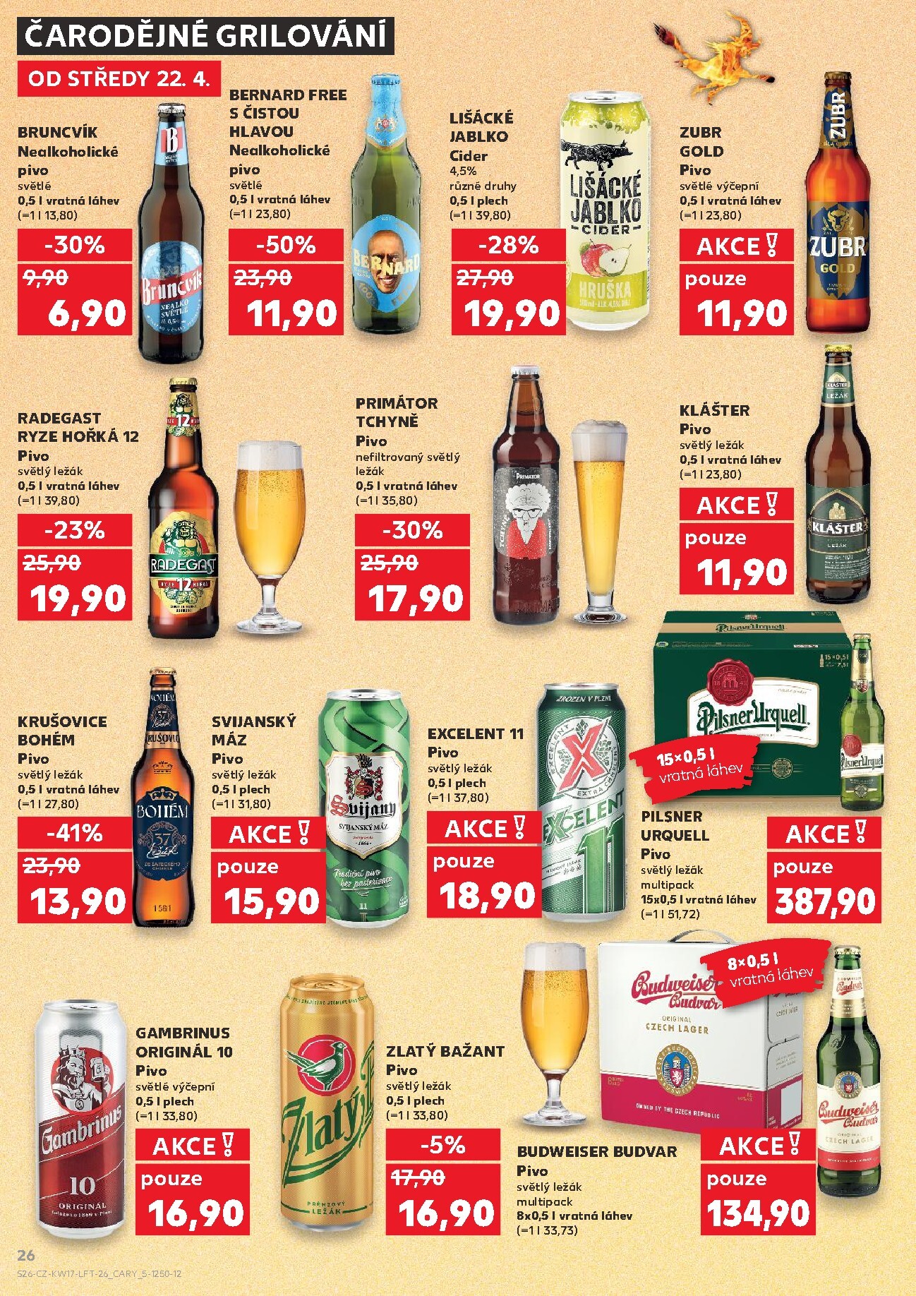 kaufland - Kaufland - Praha leták na příští týden od středy 22.04.2026 do úterý 28.04.2026 - page: 26