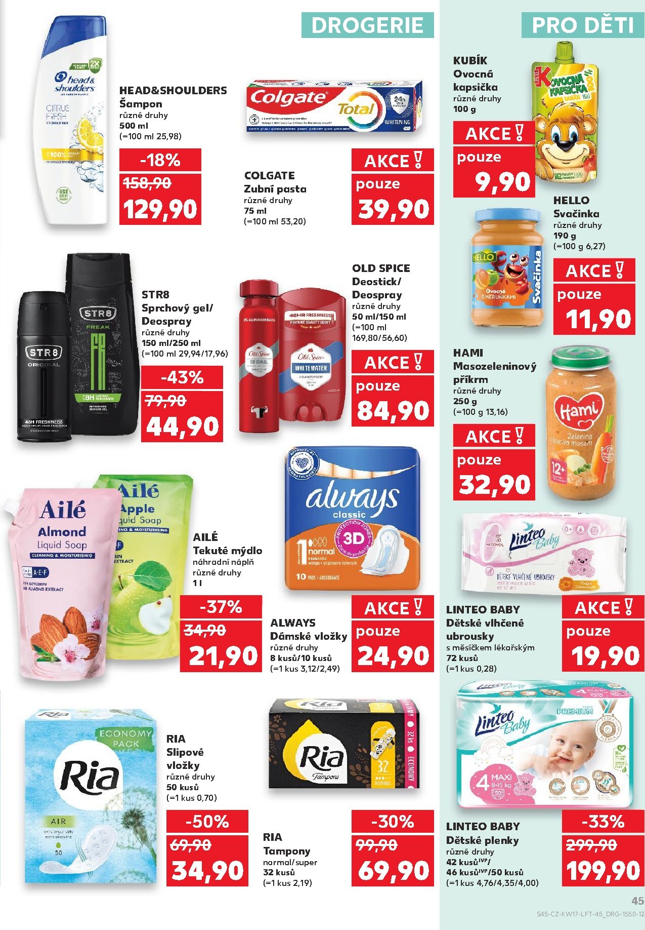 kaufland - Kaufland - Praha leták na příští týden od středy 22.04.2026 do úterý 28.04.2026 - page: 45