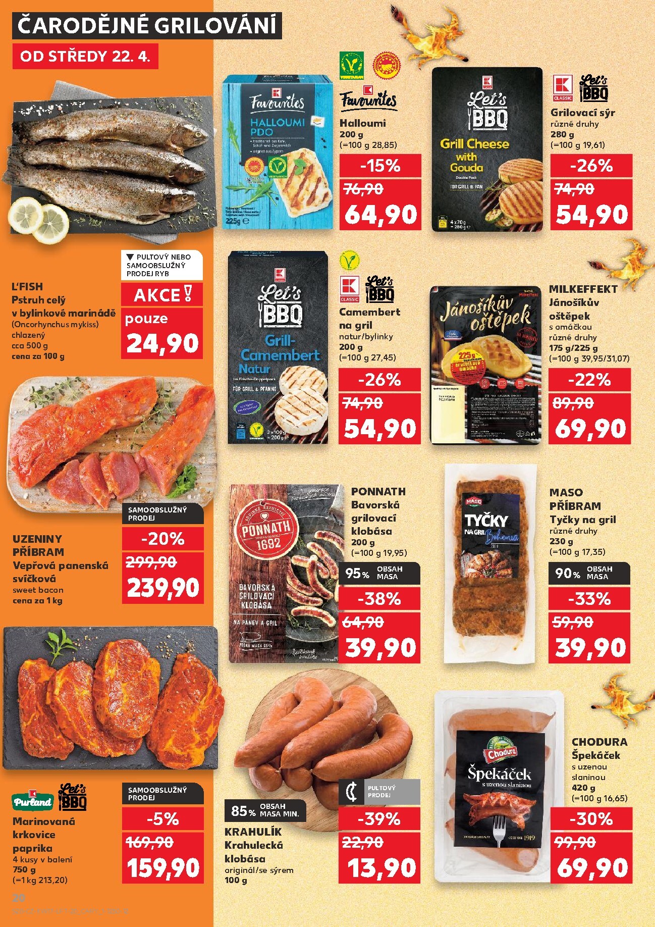 kaufland - Kaufland - Praha leták na příští týden od středy 22.04.2026 do úterý 28.04.2026 - page: 20