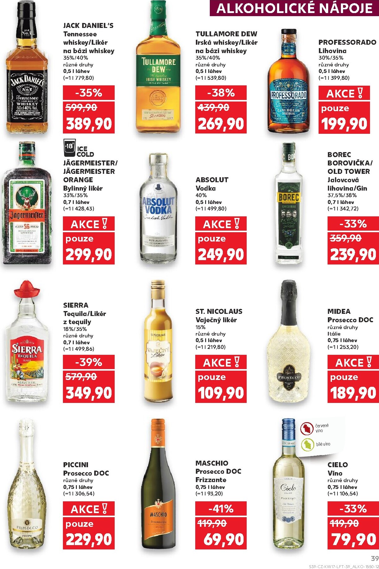 kaufland - Kaufland - Praha leták na příští týden od středy 22.04.2026 do úterý 28.04.2026 - page: 39