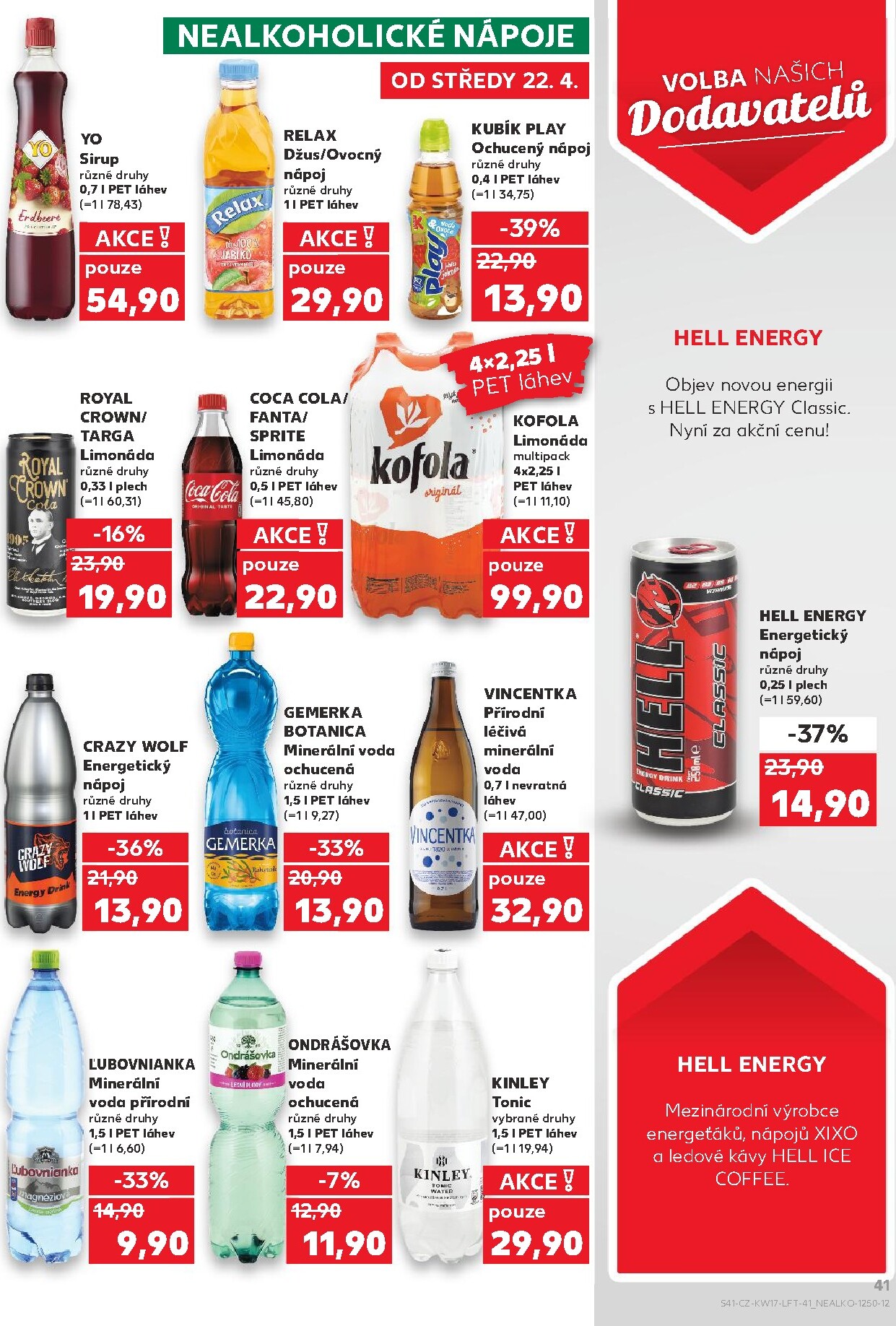 kaufland - Kaufland - Ostrava leták na příští týden od středy 22.04.2026 do úterý 28.04.2026 - page: 41