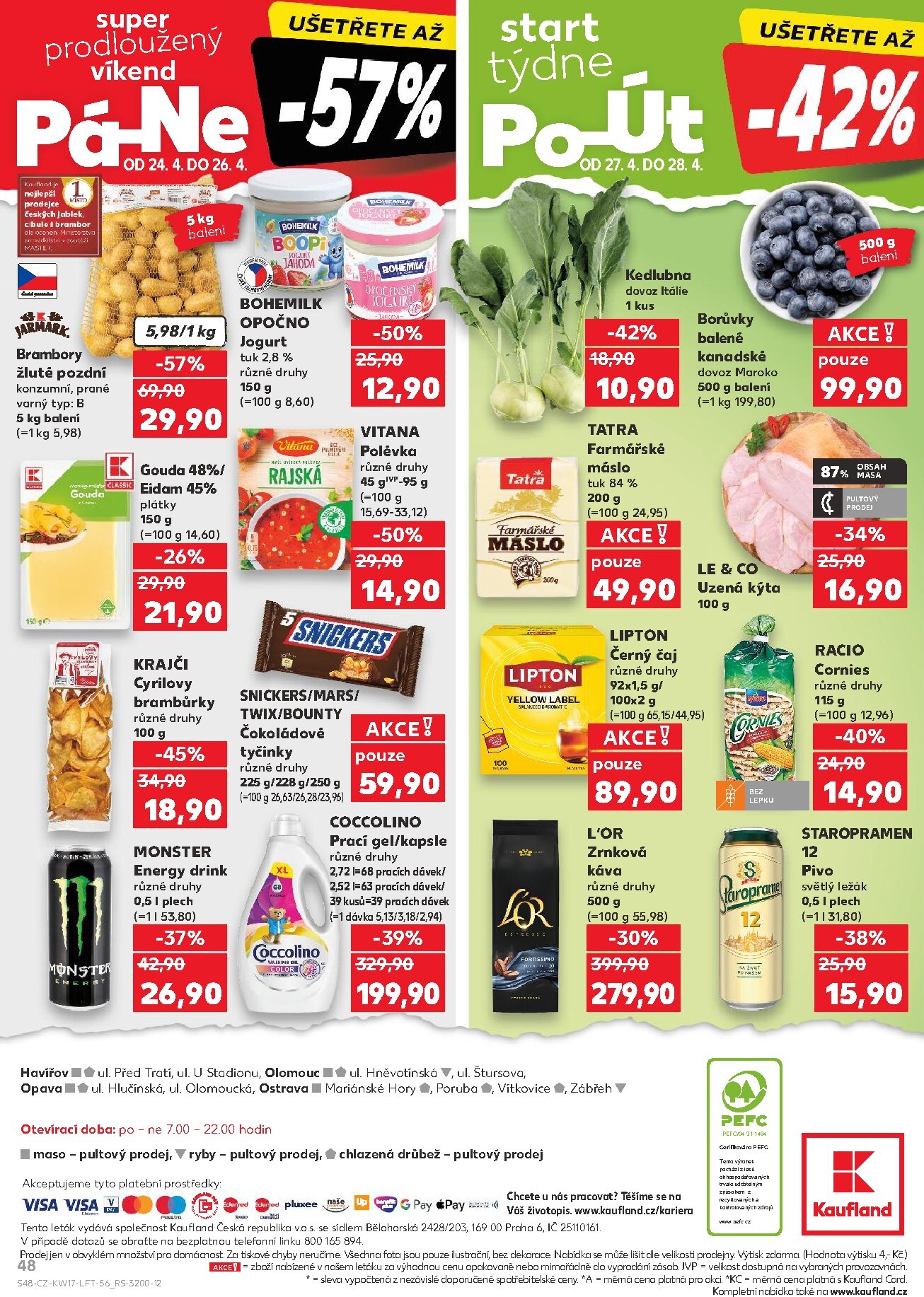 kaufland - Kaufland - Ostrava leták na příští týden od středy 22.04.2026 do úterý 28.04.2026 - page: 48
