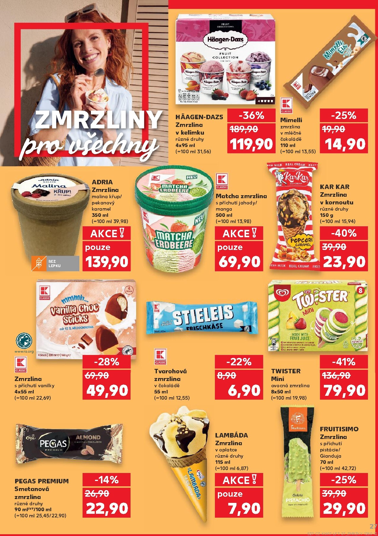 kaufland - Kaufland - Ostrava leták na příští týden od středy 22.04.2026 do úterý 28.04.2026 - page: 27