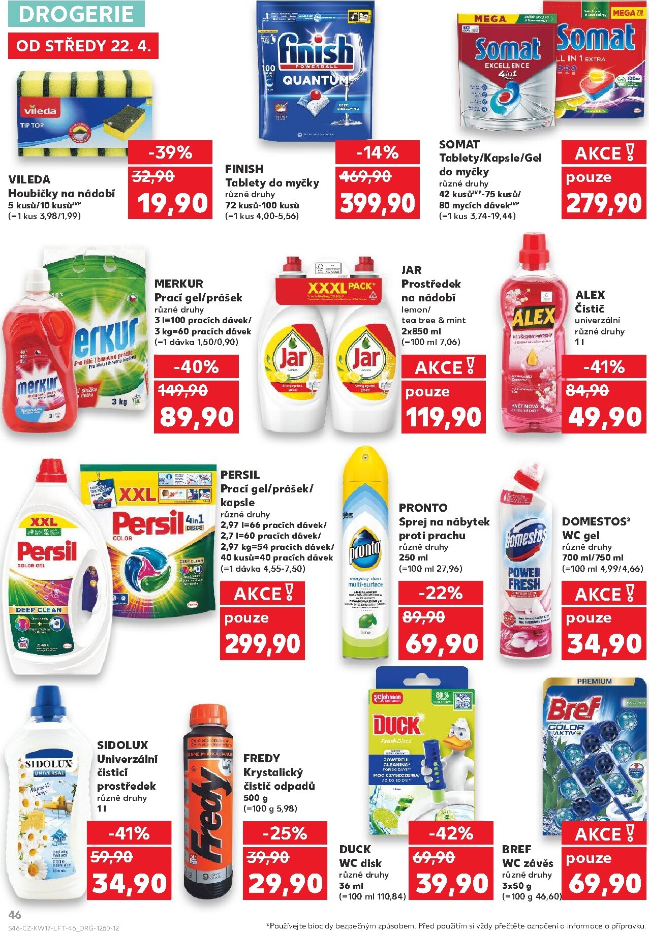 kaufland - Kaufland - Kolín leták na příští týden od středy 22.04.2026 do úterý 28.04.2026 - page: 46