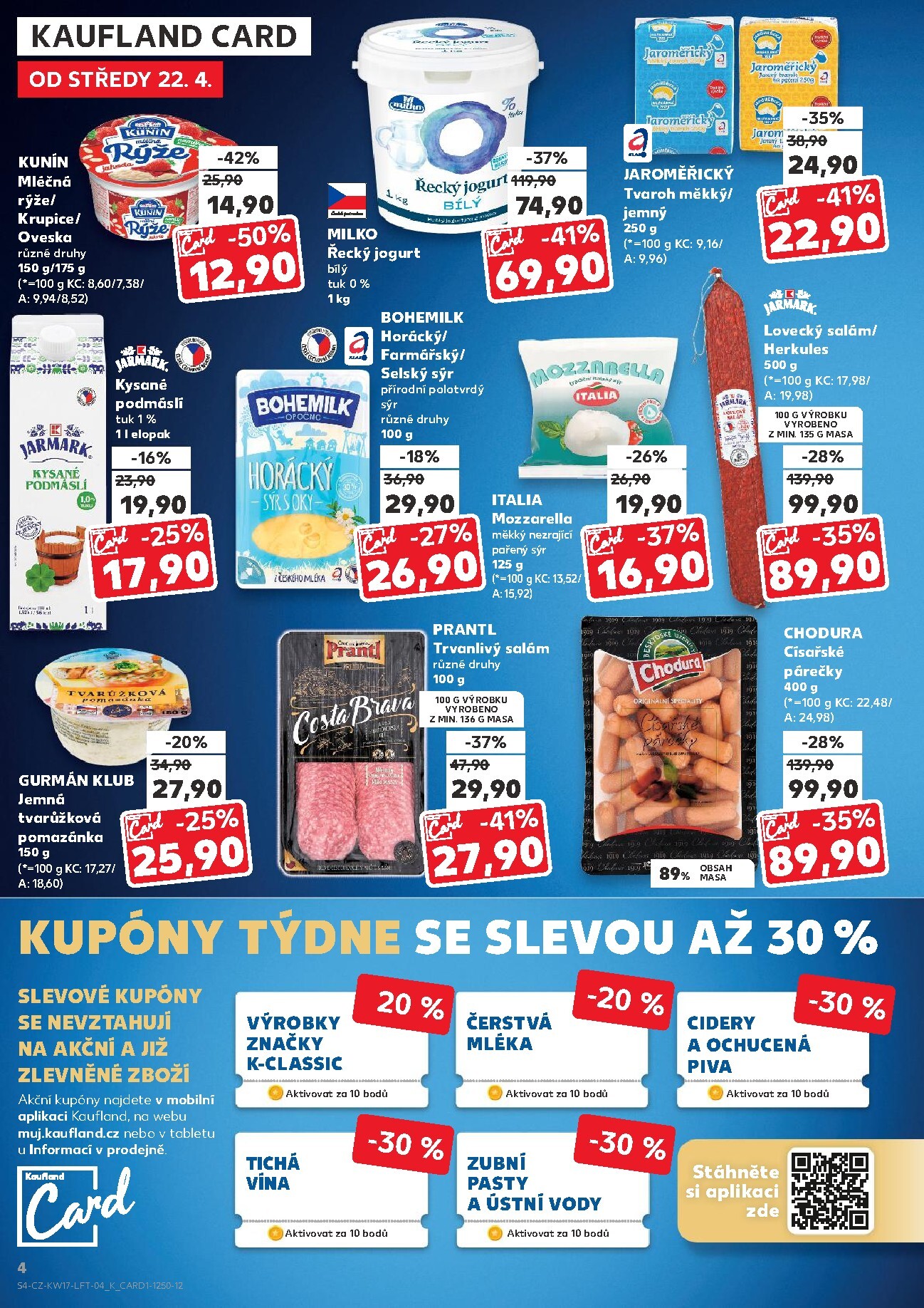 kaufland - Kaufland - Kolín leták na příští týden od středy 22.04.2026 do úterý 28.04.2026 - page: 4