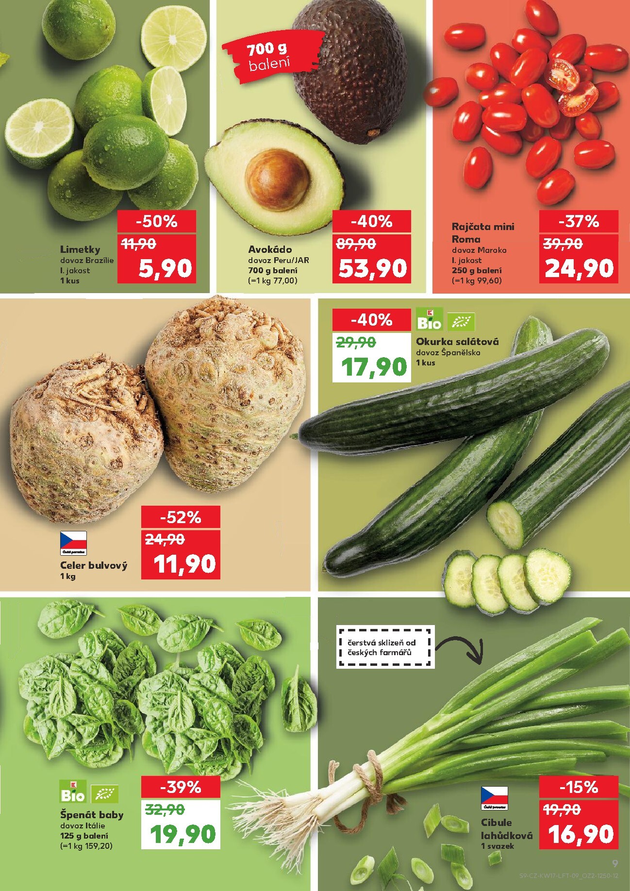 kaufland - Kaufland - Kolín leták na příští týden od středy 22.04.2026 do úterý 28.04.2026 - page: 9