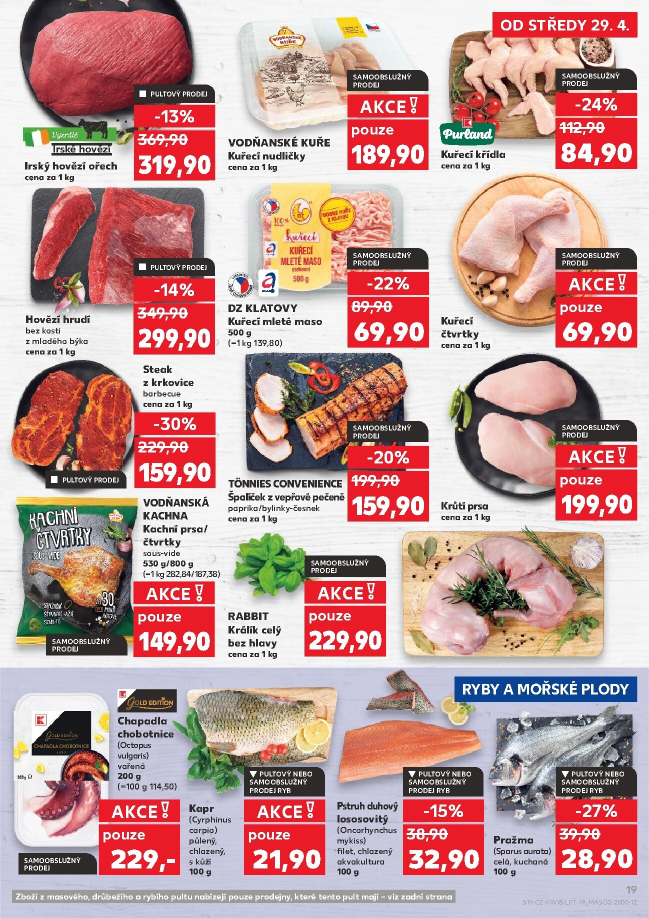 kaufland - Kaufland - Ostrava leták na příští týden od středy 29.04.2026 do úterý 05.05.2026 - page: 19