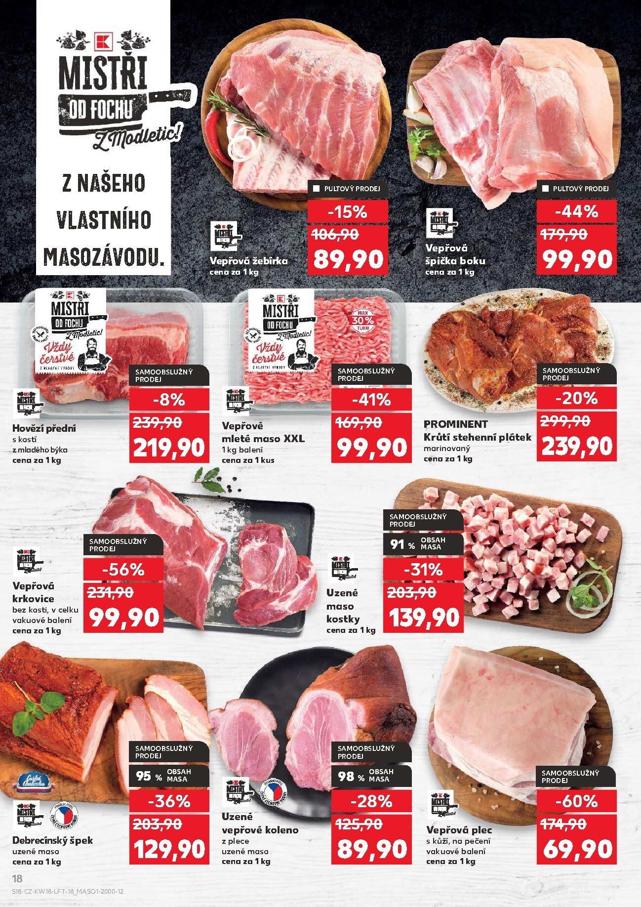kaufland - Kaufland - Ostrava leták na příští týden od středy 29.04.2026 do úterý 05.05.2026 - page: 18