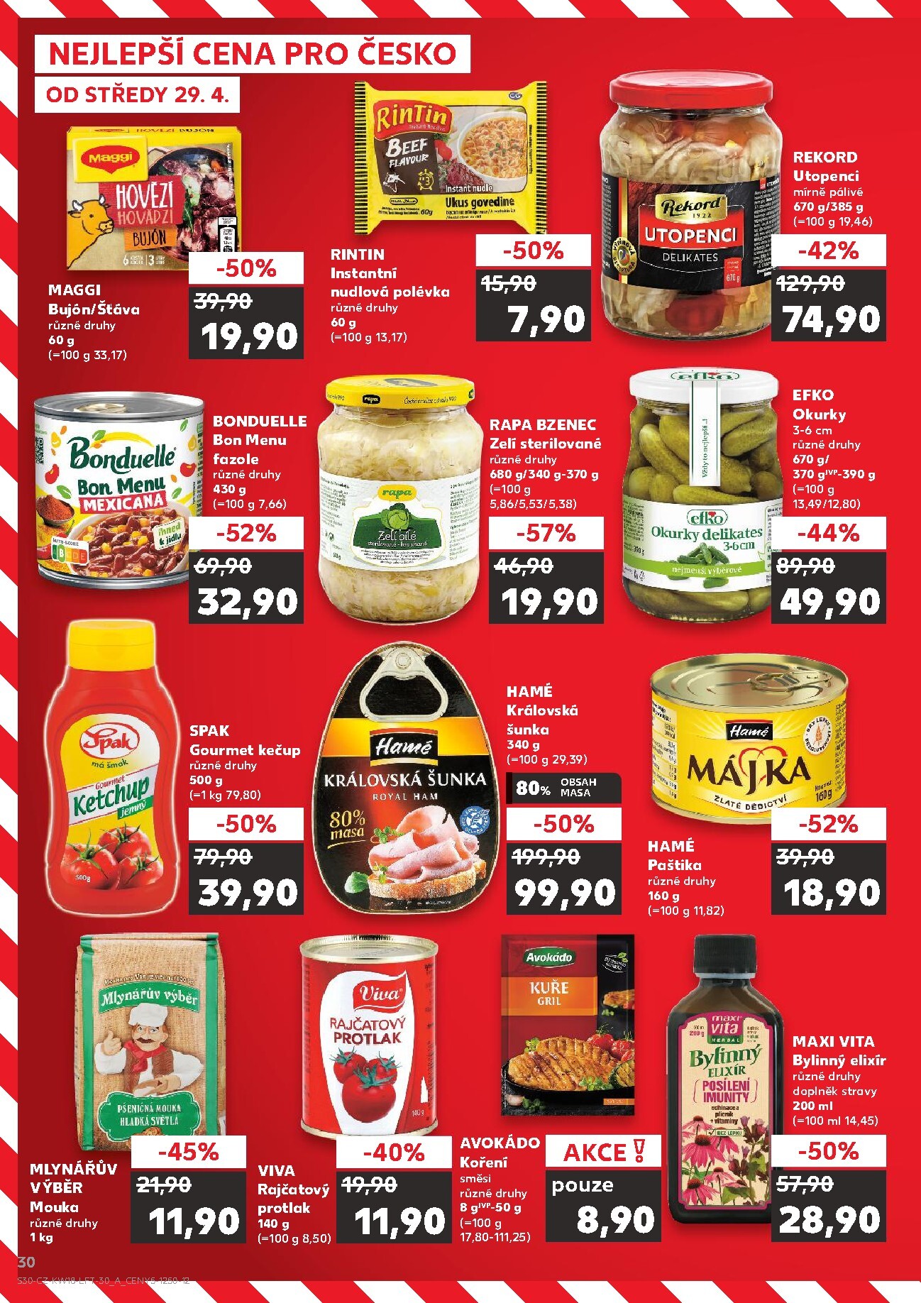 kaufland - Kaufland - Ostrava leták na příští týden od středy 29.04.2026 do úterý 05.05.2026 - page: 30