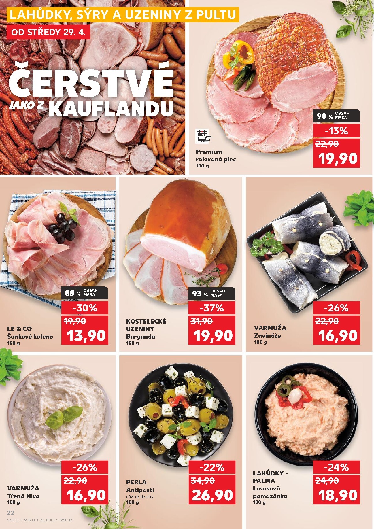 kaufland - Kaufland - Ostrava leták na příští týden od středy 29.04.2026 do úterý 05.05.2026 - page: 22