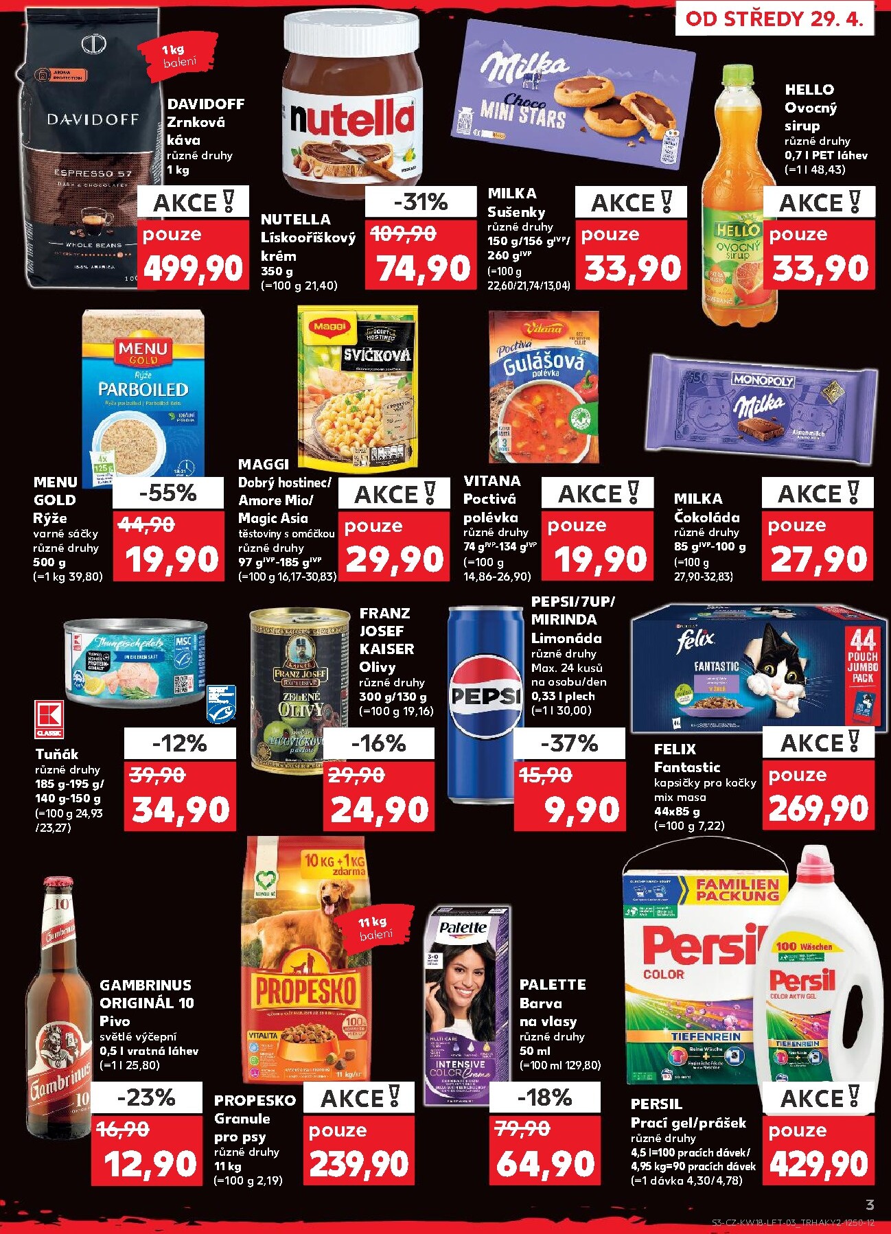 kaufland - Kaufland - Ostrava leták na příští týden od středy 29.04.2026 do úterý 05.05.2026 - page: 3