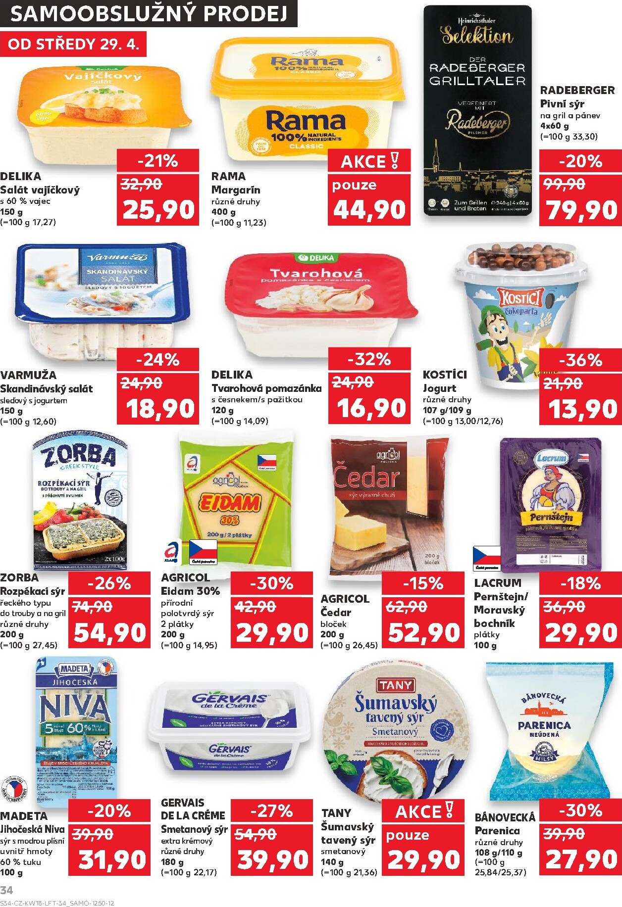 kaufland - Kaufland - Kolín leták na příští týden od středy 29.04.2026 do úterý 05.05.2026 - page: 34