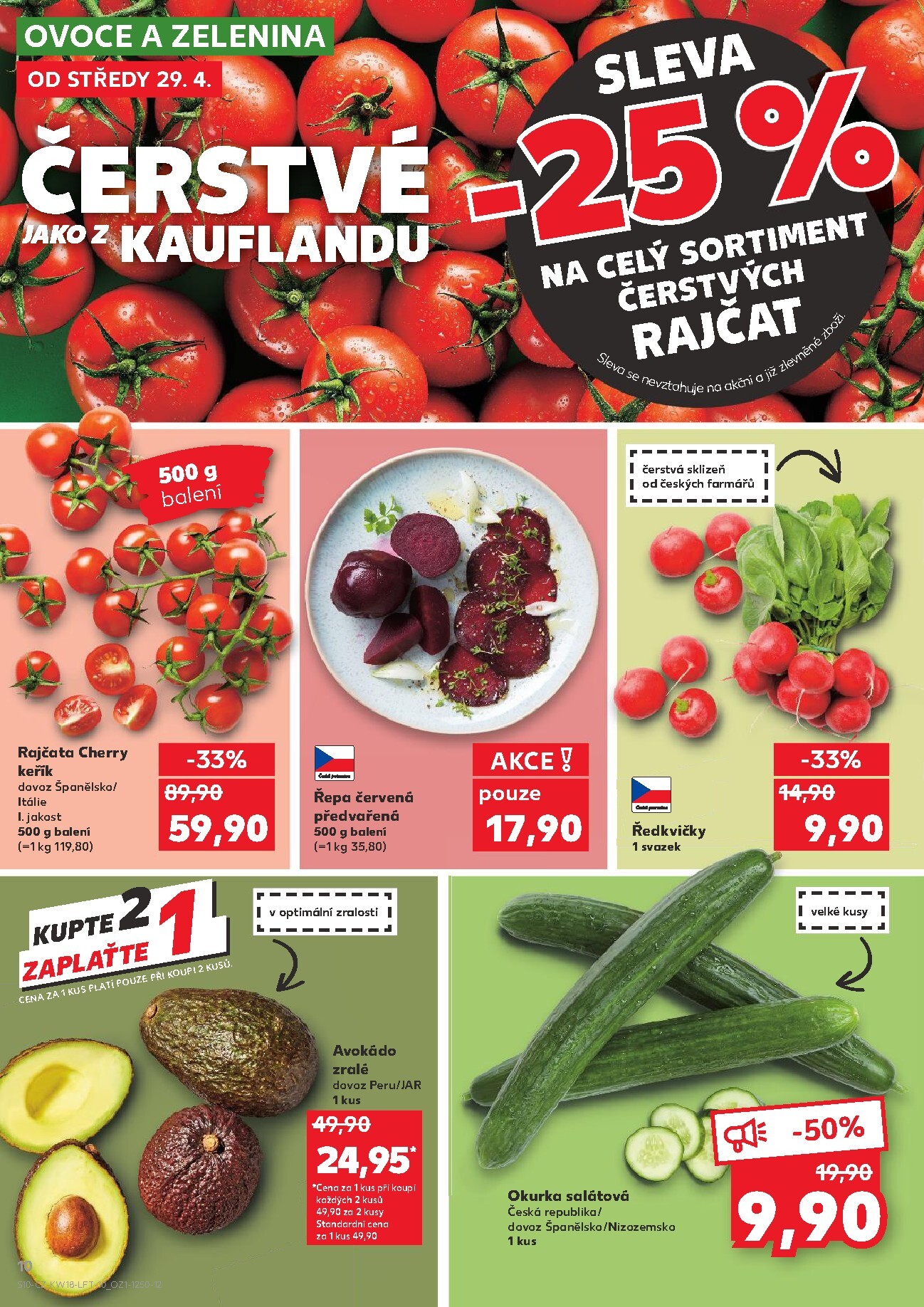 kaufland - Kaufland - Kolín leták na příští týden od středy 29.04.2026 do úterý 05.05.2026 - page: 10