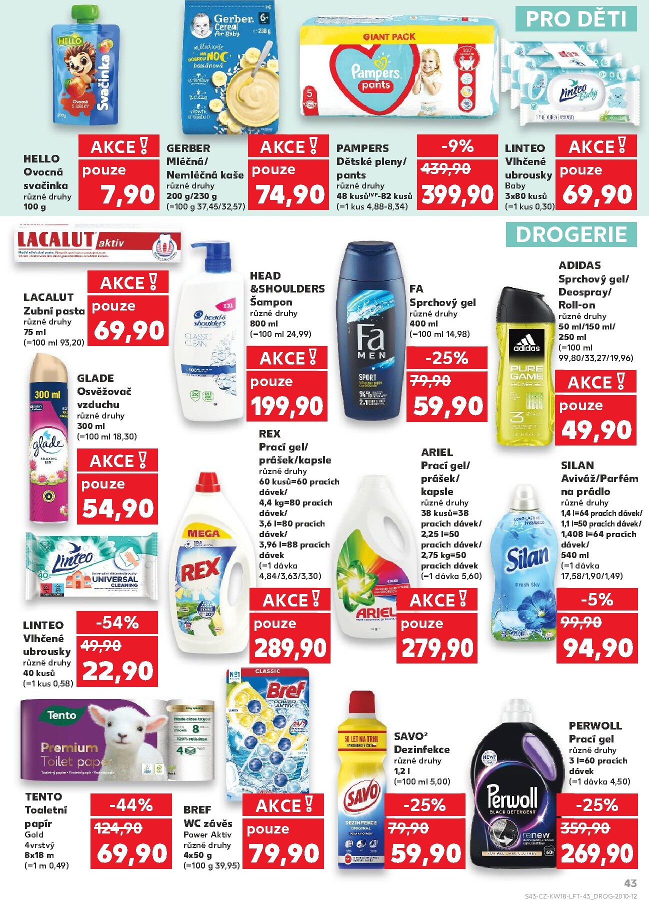 kaufland - Kaufland - Kolín leták na příští týden od středy 29.04.2026 do úterý 05.05.2026 - page: 43