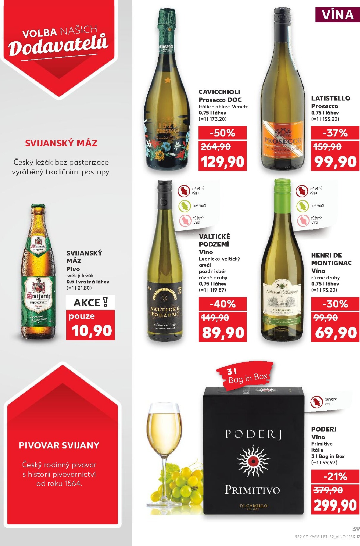 kaufland - Kaufland - Kolín leták na příští týden od středy 29.04.2026 do úterý 05.05.2026 - page: 39