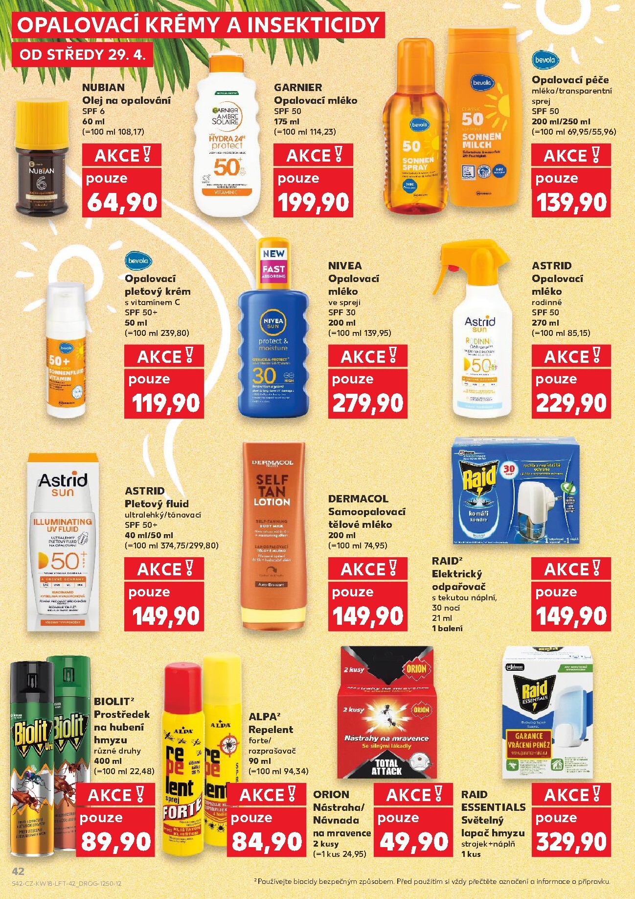 kaufland - Kaufland - Kolín leták na příští týden od středy 29.04.2026 do úterý 05.05.2026 - page: 42