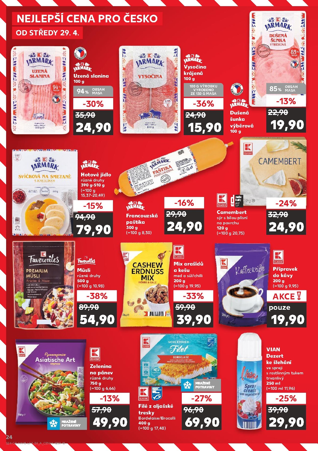 kaufland - Kaufland - Kolín leták na příští týden od středy 29.04.2026 do úterý 05.05.2026 - page: 24
