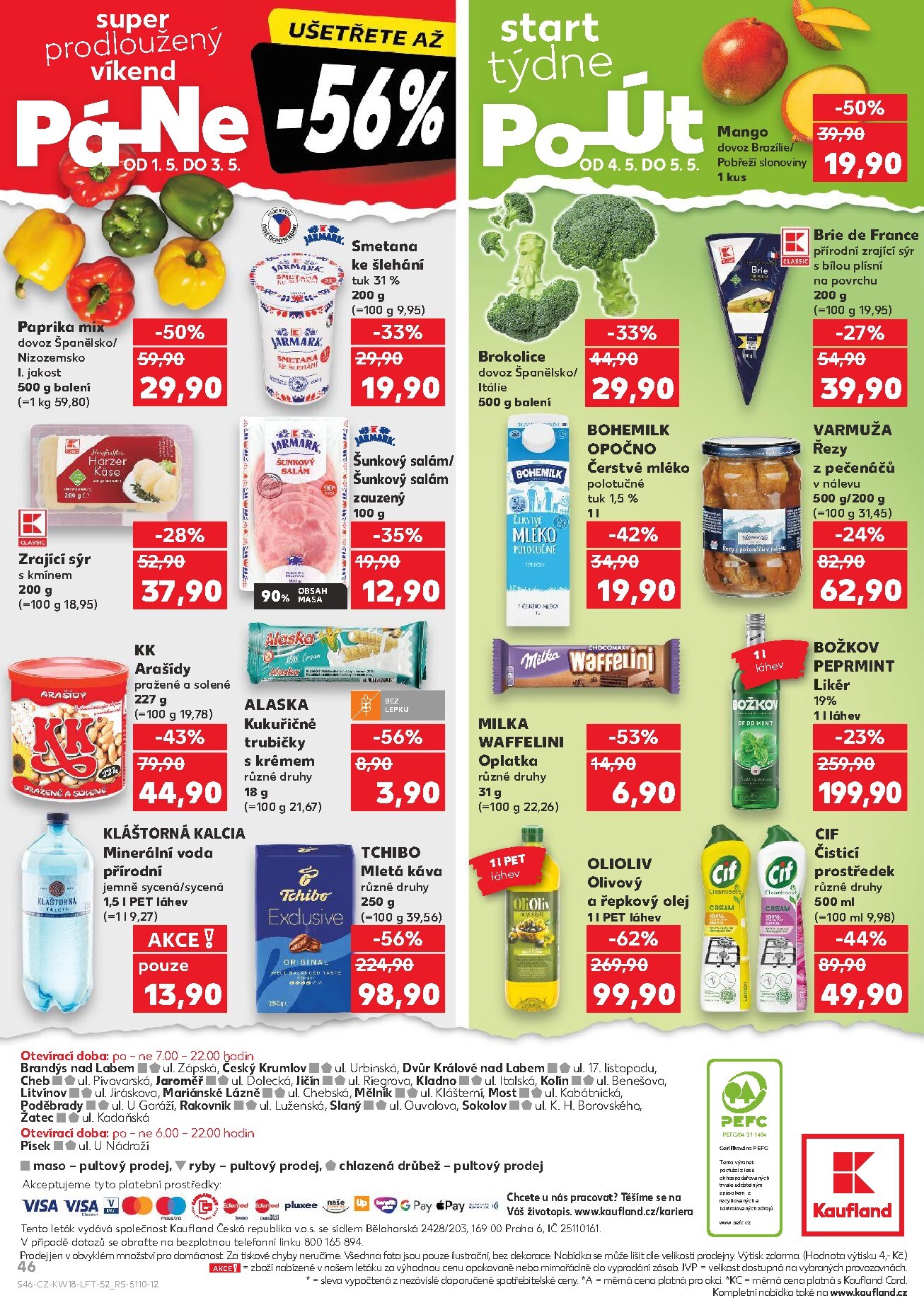 kaufland - Kaufland - Kolín leták na příští týden od středy 29.04.2026 do úterý 05.05.2026 - page: 46