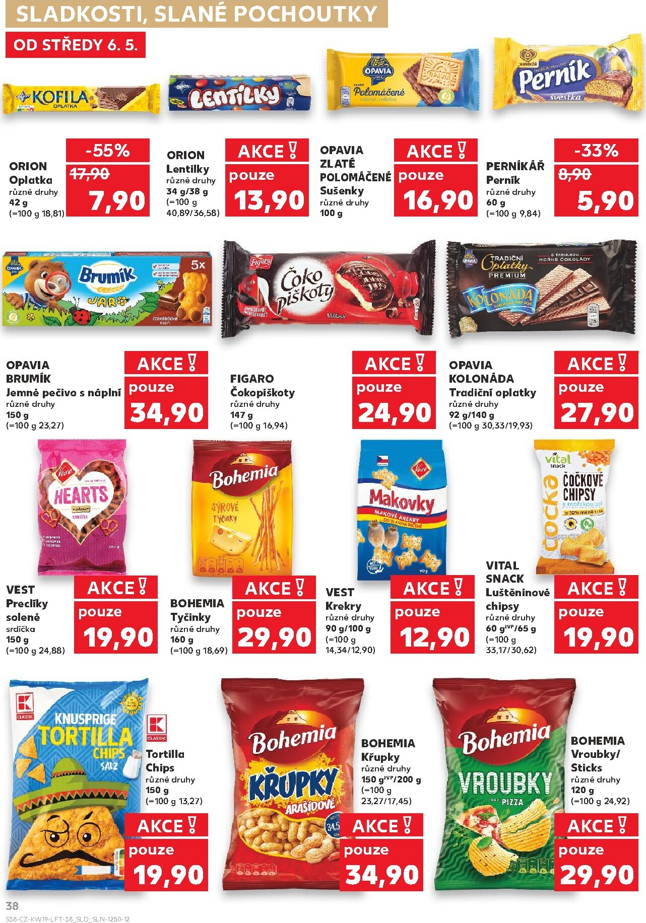 kaufland - Budoucí Kaufland - Brno leták platný od středy 06.05.2026 do úterý 12.05.2026 - page: 38