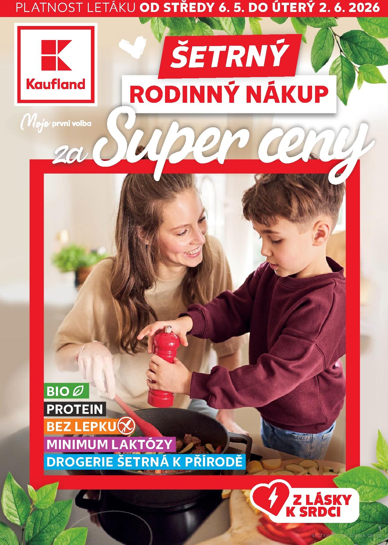 kaufland - Aktuální Kaufland - Rodinný nákup leták platný od středy 06.05.2026 do úterý 02.06.2026