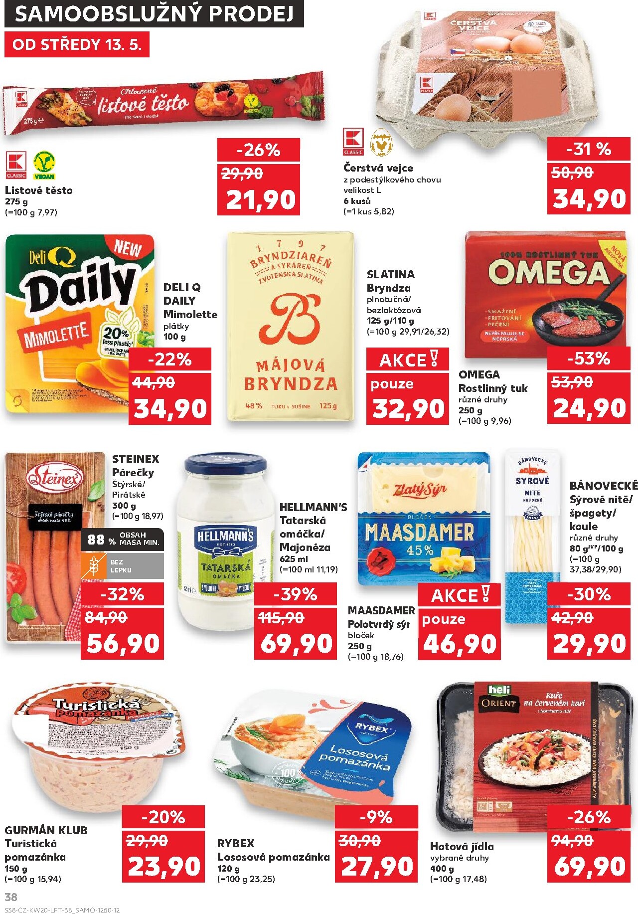 kaufland - Budoucí Kaufland - Ostrava leták platný od středy 13.05.2026 do úterý 19.05.2026 - page: 38