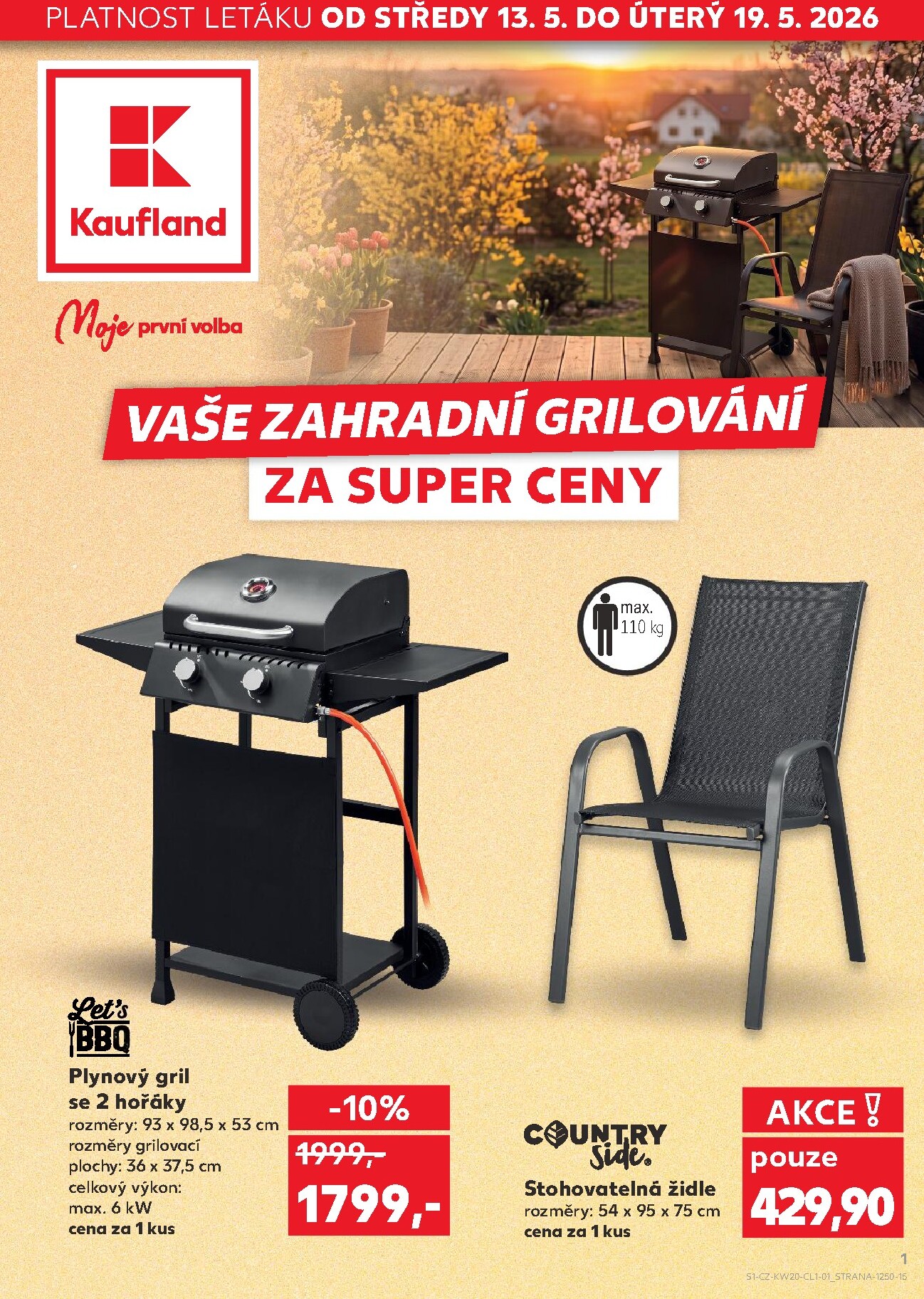kaufland - Budoucí Kaufland - Kolín - Domácnost leták platný od středy 13.05.2026 do úterý 19.05.2026