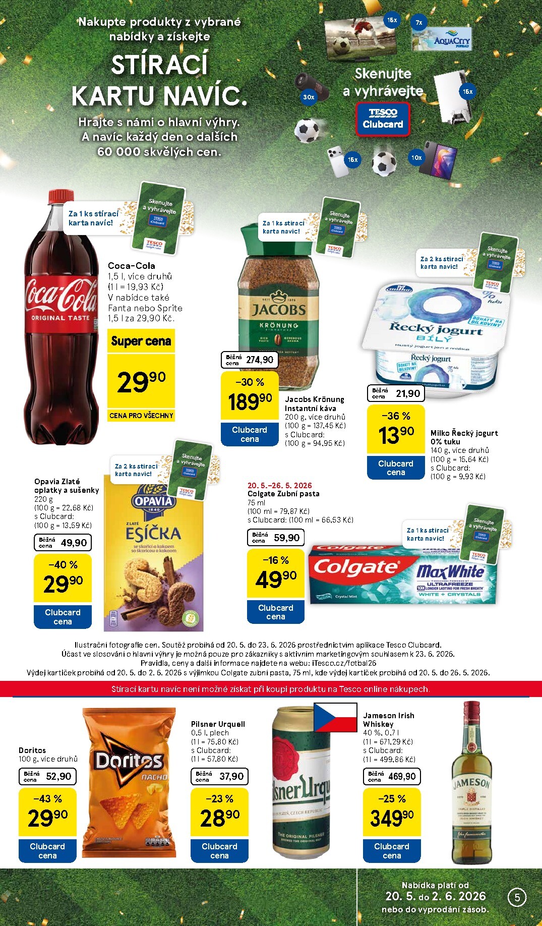 tesco - Budoucí Tesco supermarket leták platný od středy 20.05.2026 do úterý 26.05.2026 - page: 5