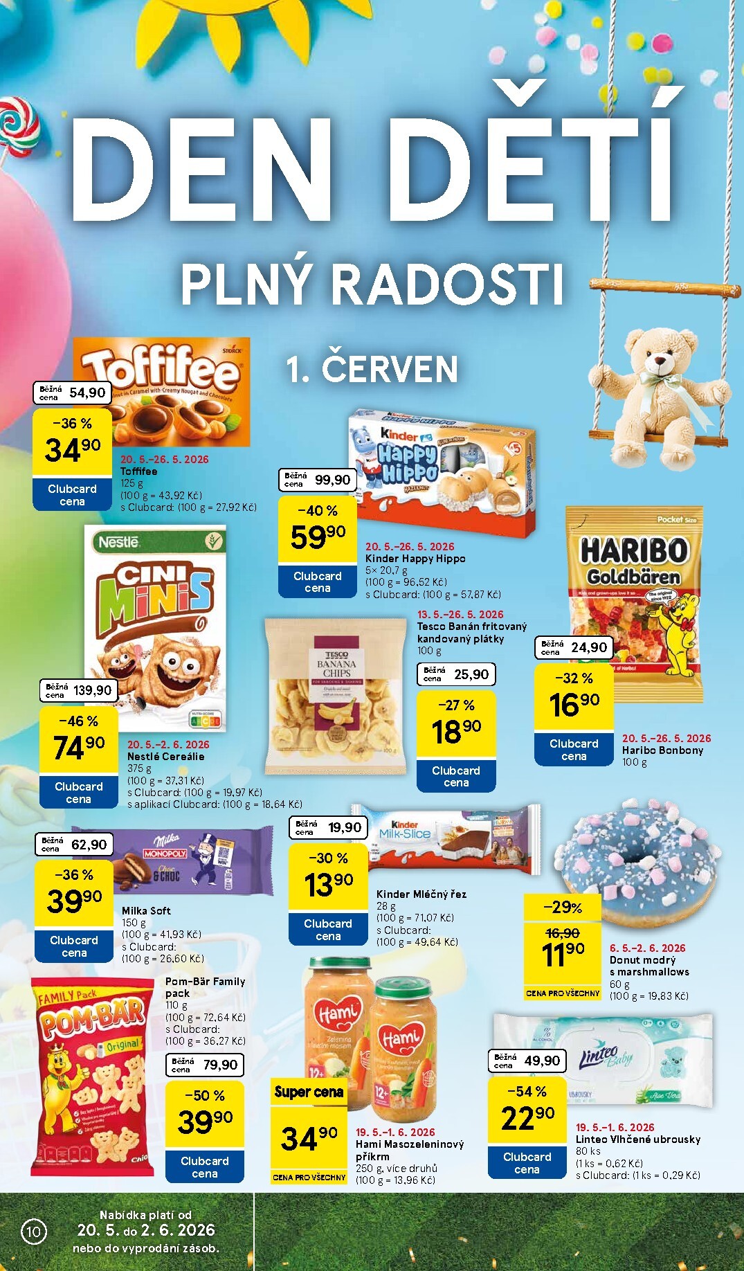 tesco - Budoucí Tesco supermarket leták platný od středy 20.05.2026 do úterý 26.05.2026 - page: 10