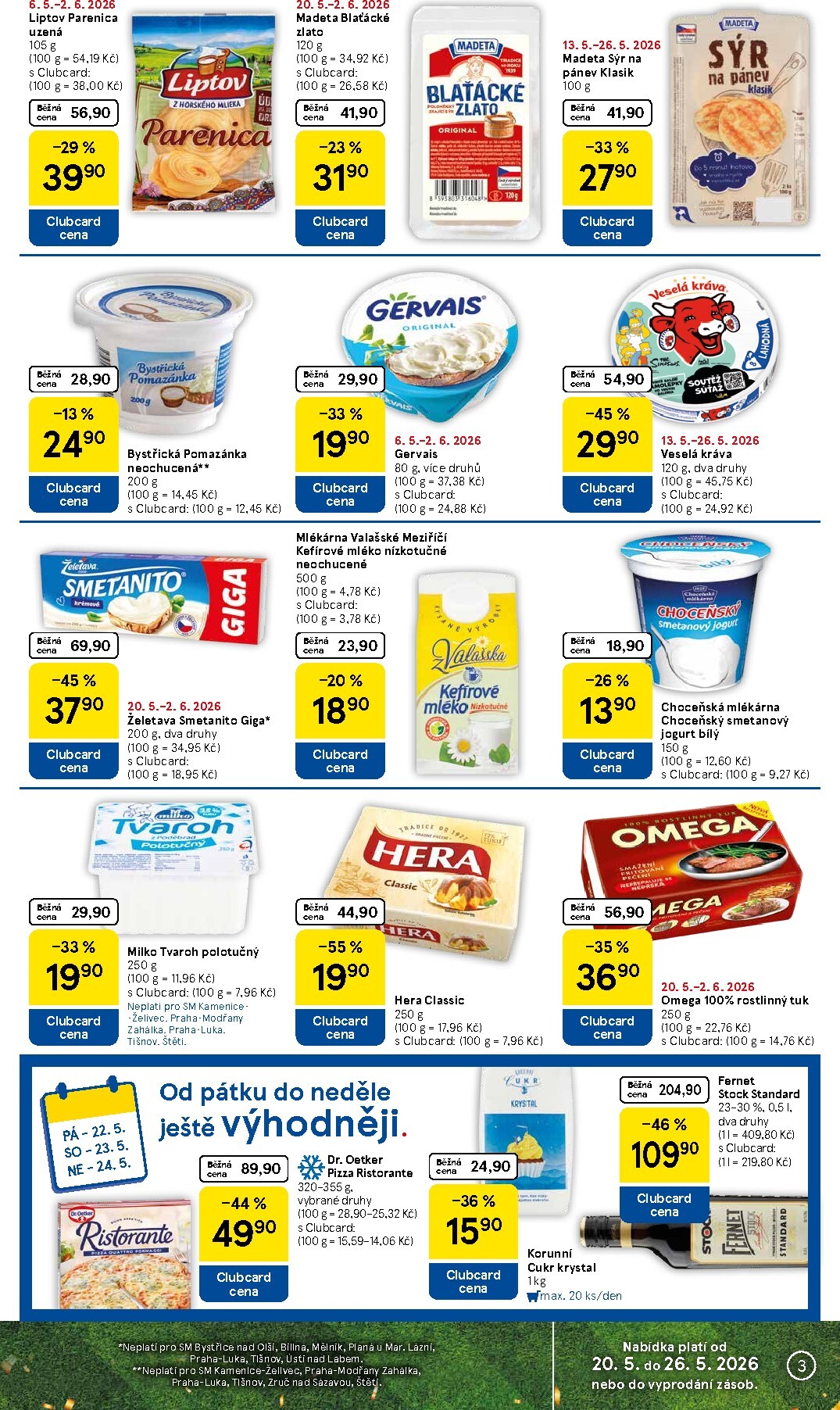 tesco - Budoucí Tesco supermarket leták platný od středy 20.05.2026 do úterý 26.05.2026 - page: 3