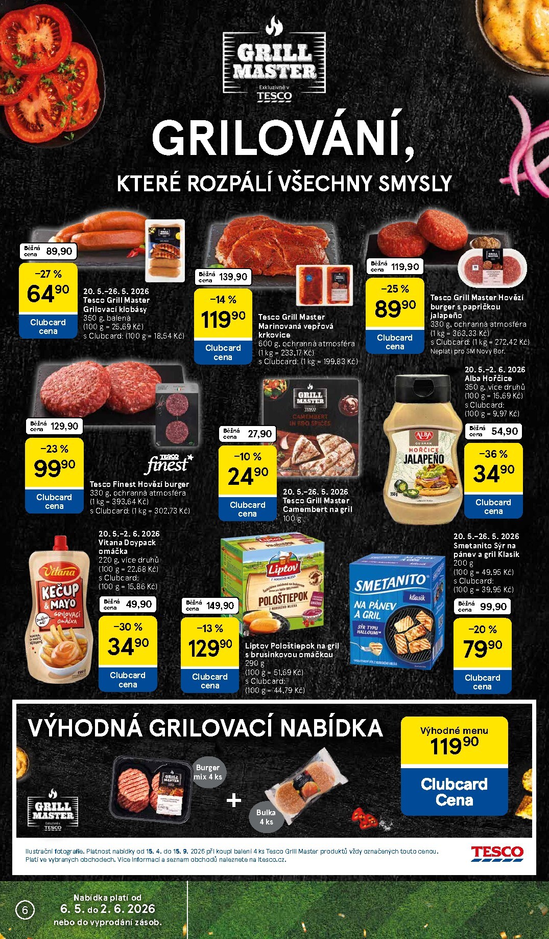 tesco - Budoucí Tesco supermarket leták platný od středy 20.05.2026 do úterý 26.05.2026 - page: 6