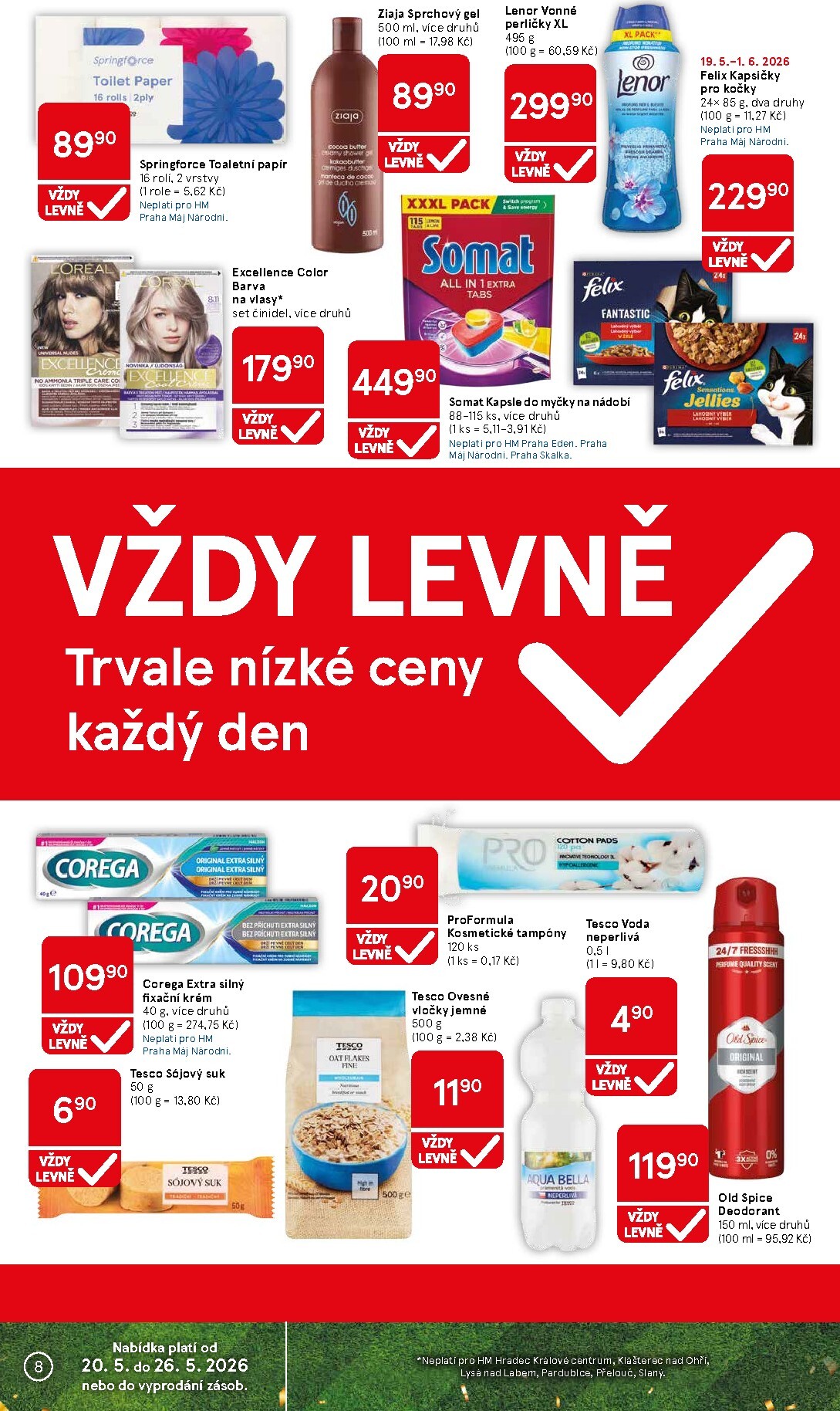 tesco - Budoucí Tesco leták platný od středy 20.05.2026 do úterý 26.05.2026 - page: 8