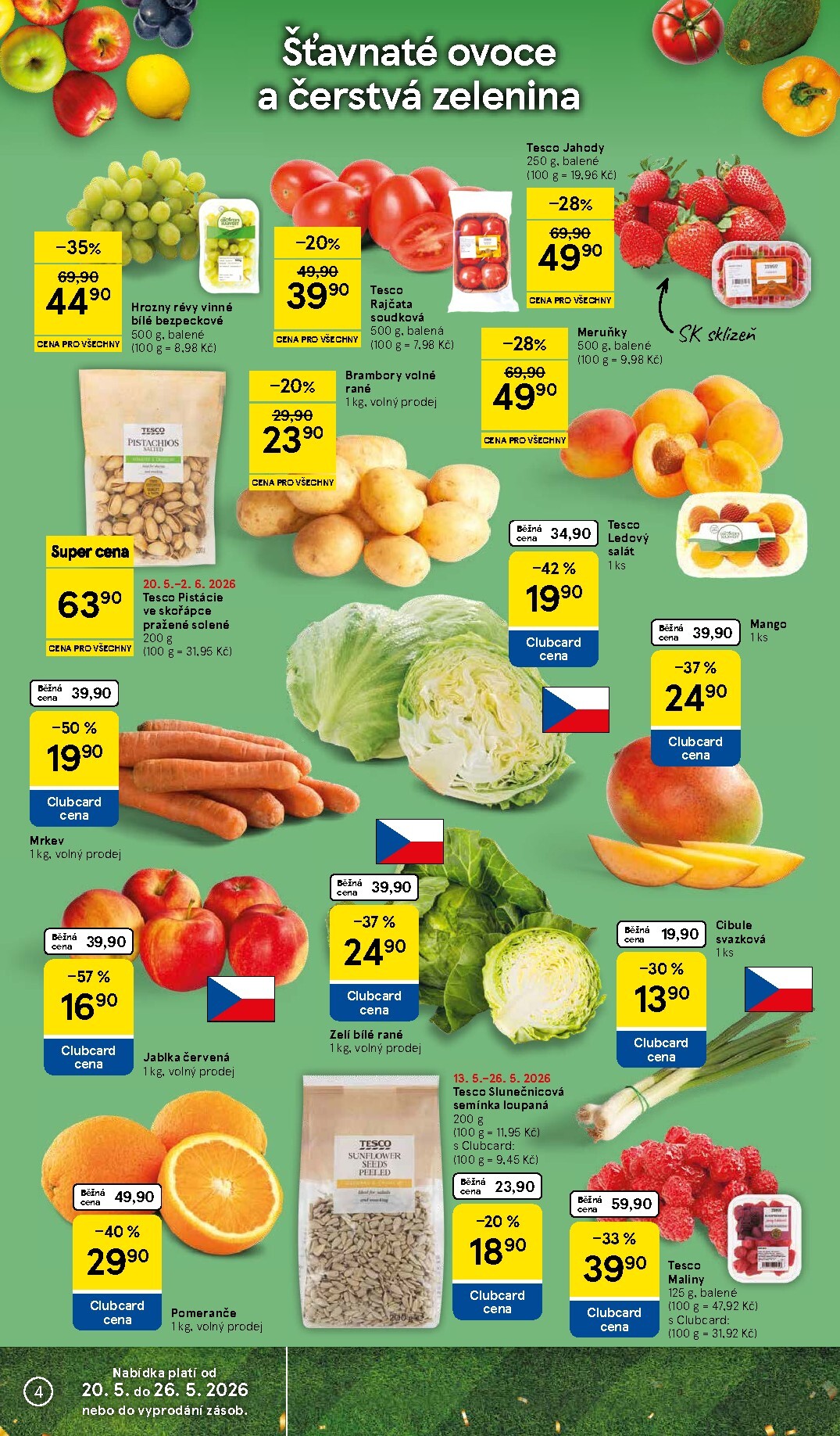 tesco - Budoucí Tesco leták platný od středy 20.05.2026 do úterý 26.05.2026 - page: 4