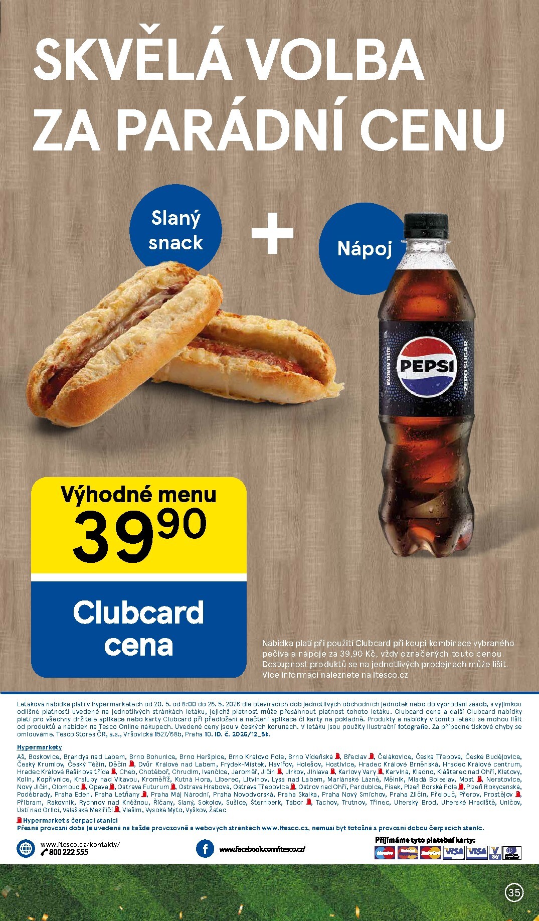 tesco - Budoucí Tesco leták platný od středy 20.05.2026 do úterý 26.05.2026 - page: 35