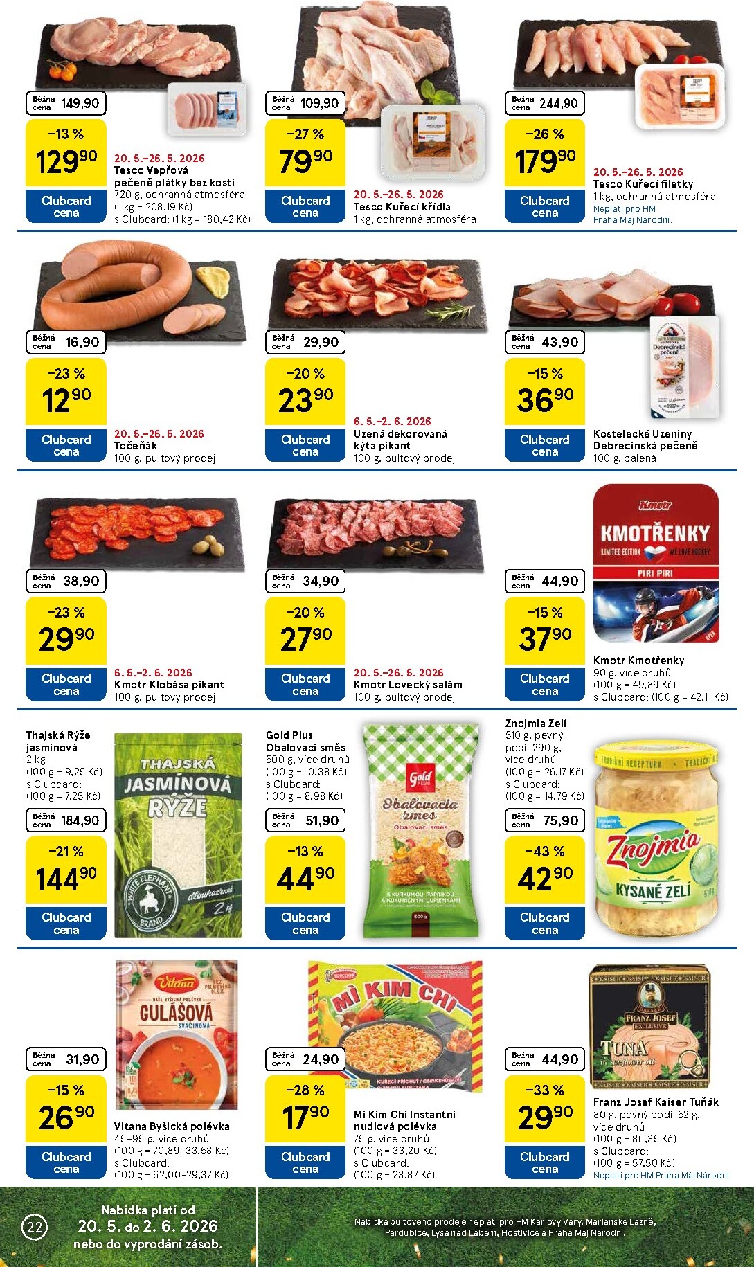 tesco - Budoucí Tesco leták platný od středy 20.05.2026 do úterý 26.05.2026 - page: 22