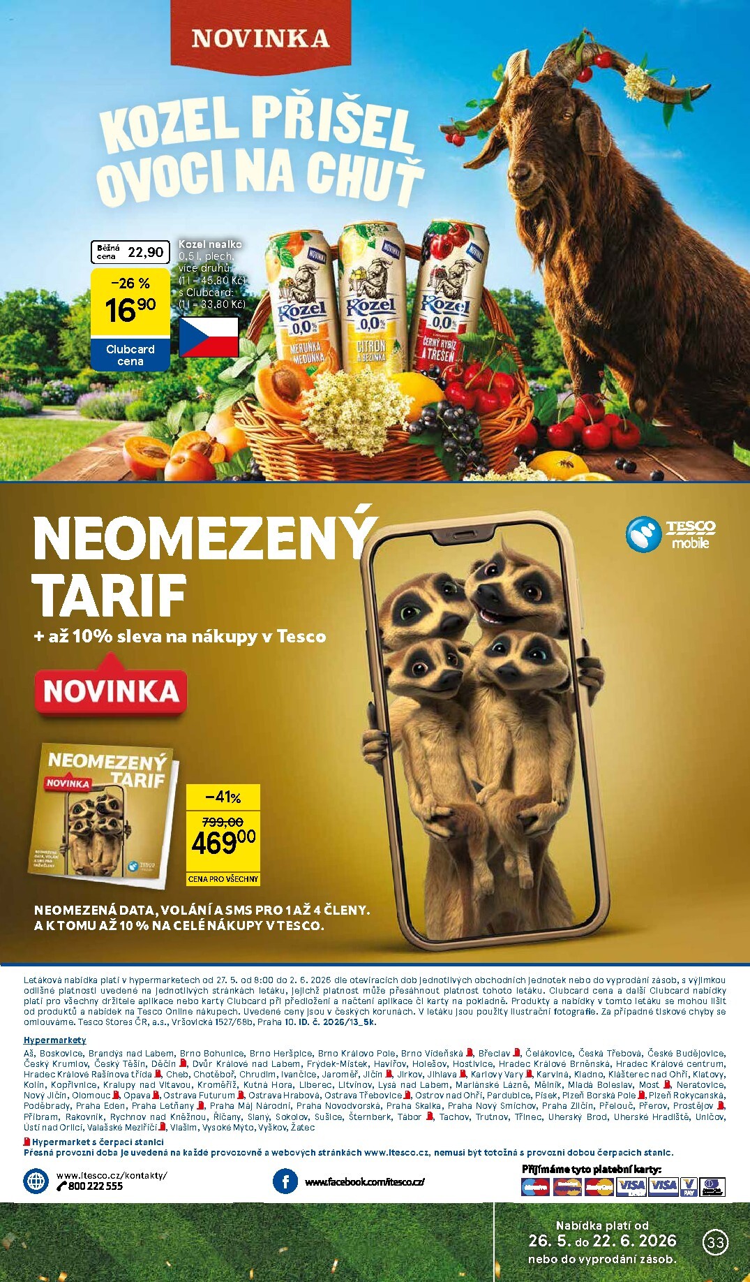 tesco - Budoucí Tesco leták platný od středy 27.05.2026 do úterý 02.06.2026 - page: 33
