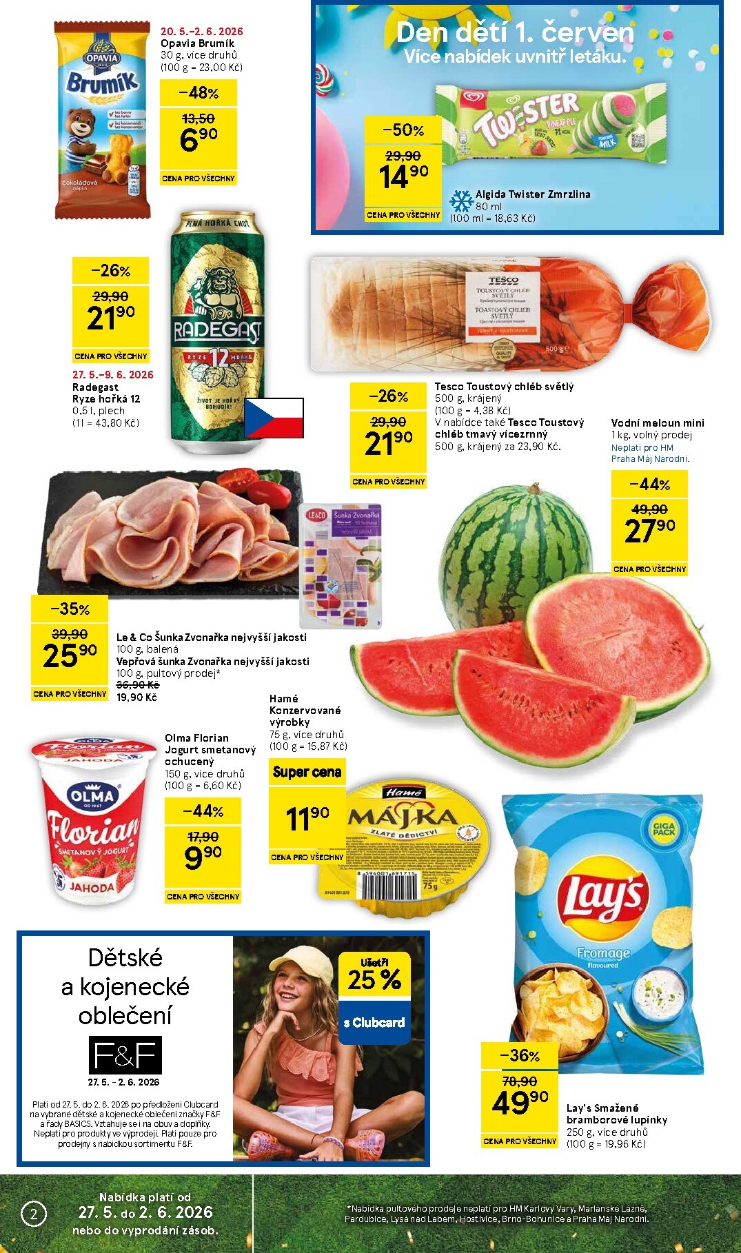 tesco - Budoucí Tesco leták platný od středy 27.05.2026 do úterý 02.06.2026 - page: 2