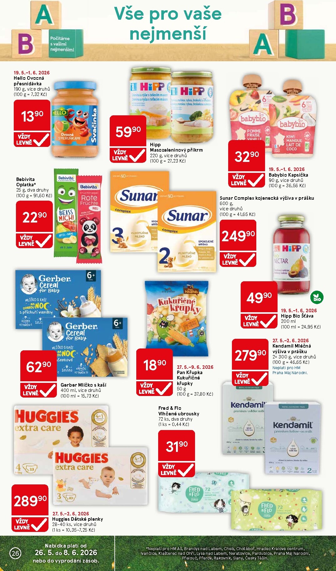 tesco - Budoucí Tesco leták platný od středy 27.05.2026 do úterý 02.06.2026 - page: 26