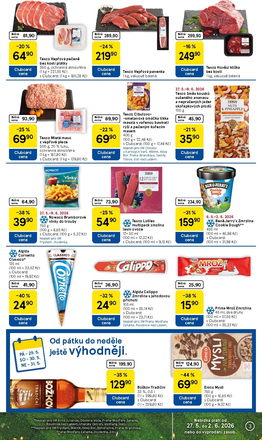 tesco - Budoucí Tesco supermarket leták platný od středy 27.05.2026 do úterý 02.06.2026 - page: 3