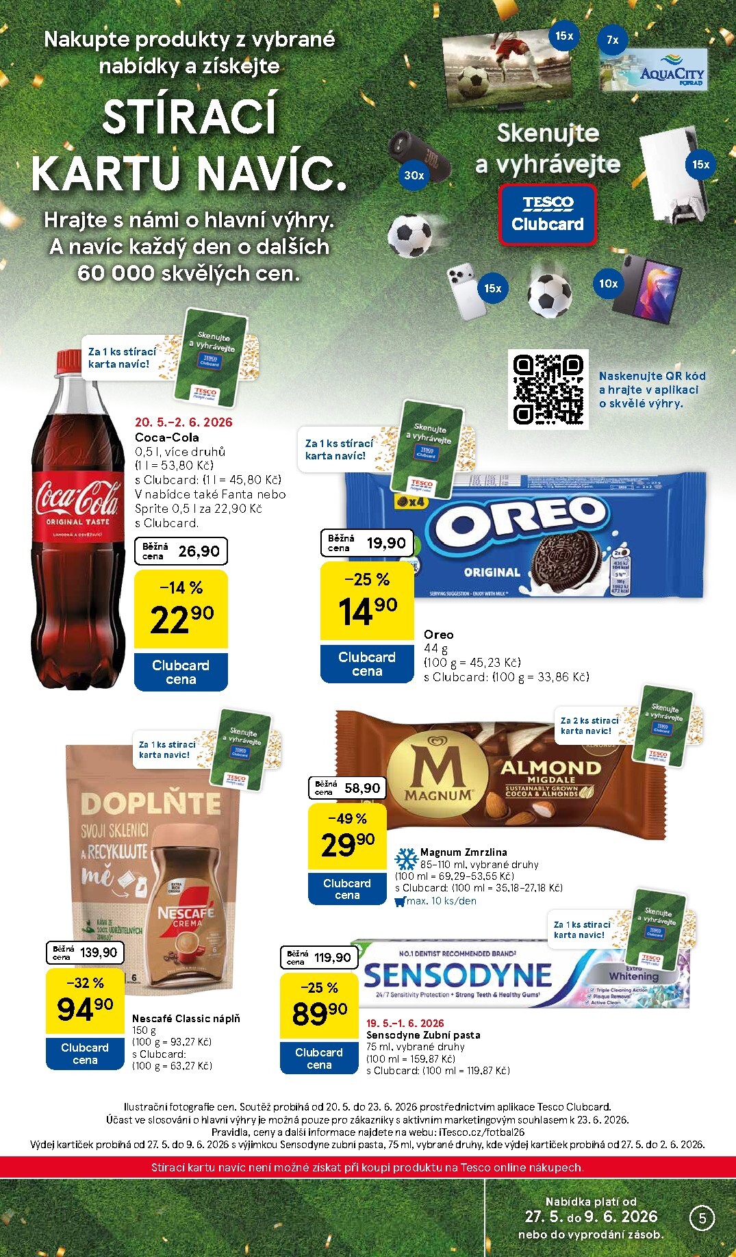 tesco - Budoucí Tesco supermarket leták platný od středy 27.05.2026 do úterý 02.06.2026 - page: 5