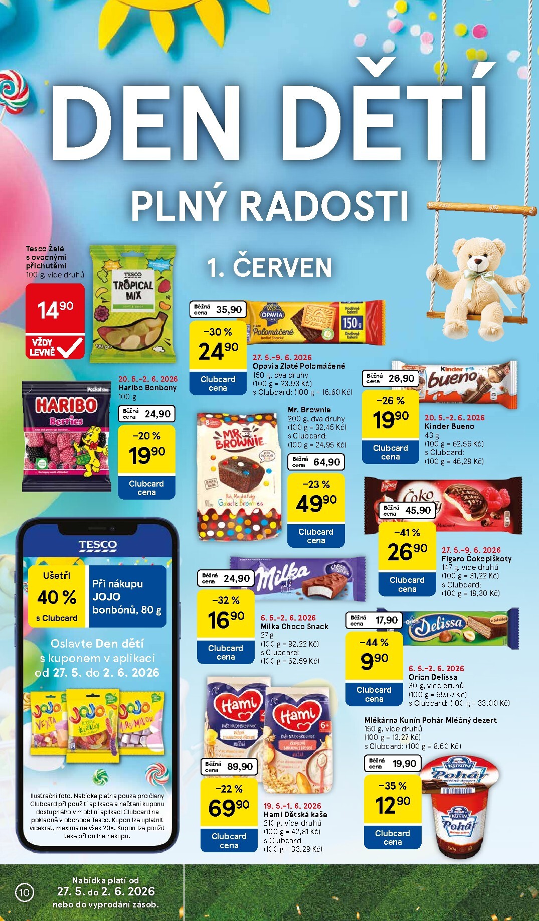 tesco - Budoucí Tesco supermarket leták platný od středy 27.05.2026 do úterý 02.06.2026 - page: 10