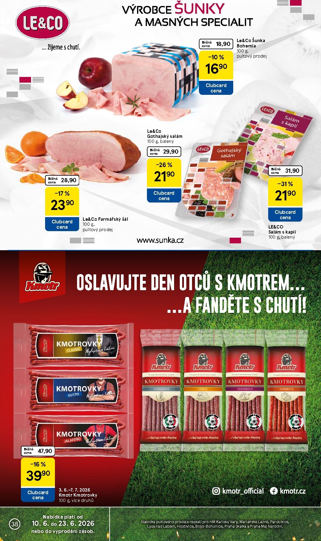 tesco - Budoucí Tesco leták platný od středy 10.06.2026 do úterý 16.06.2026 - page: 38